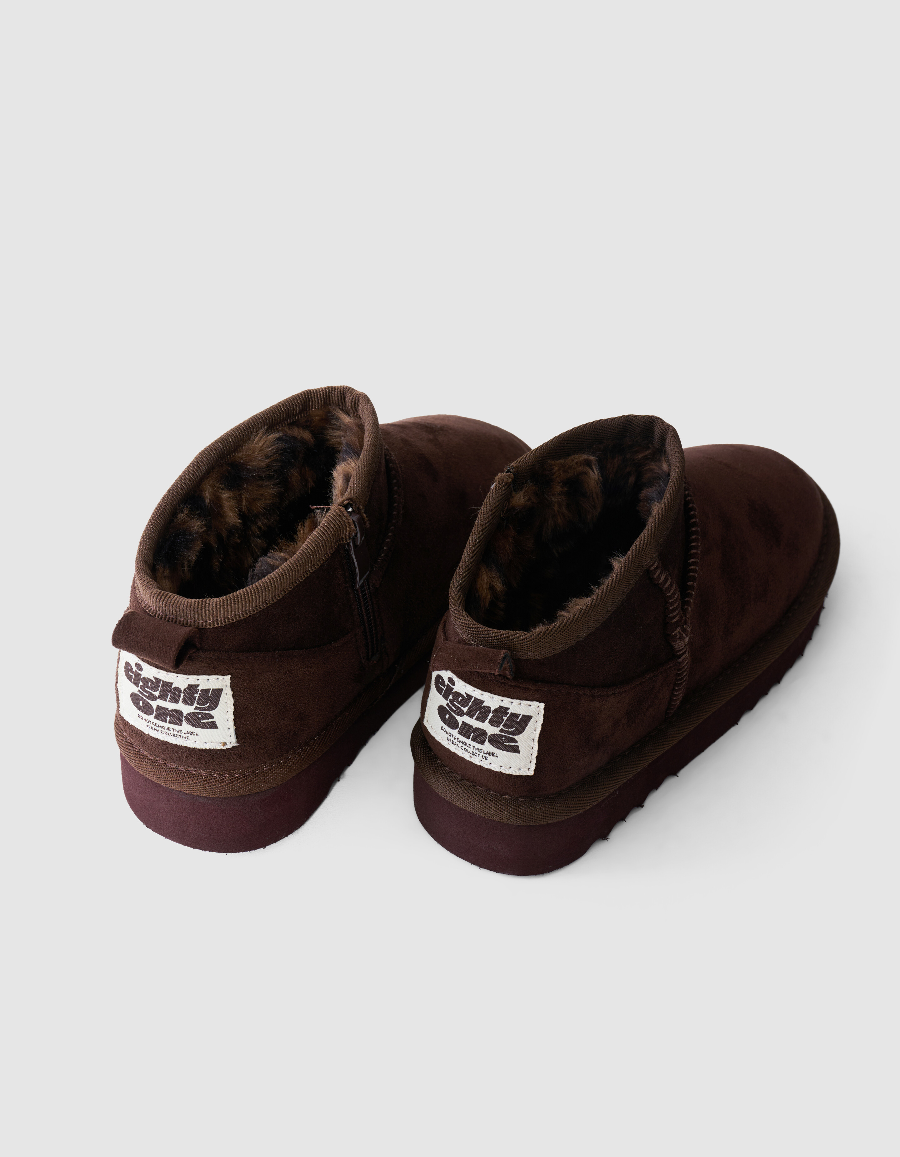 Weiche Stiefeletten dunkelbraun SHOEBY SHOES