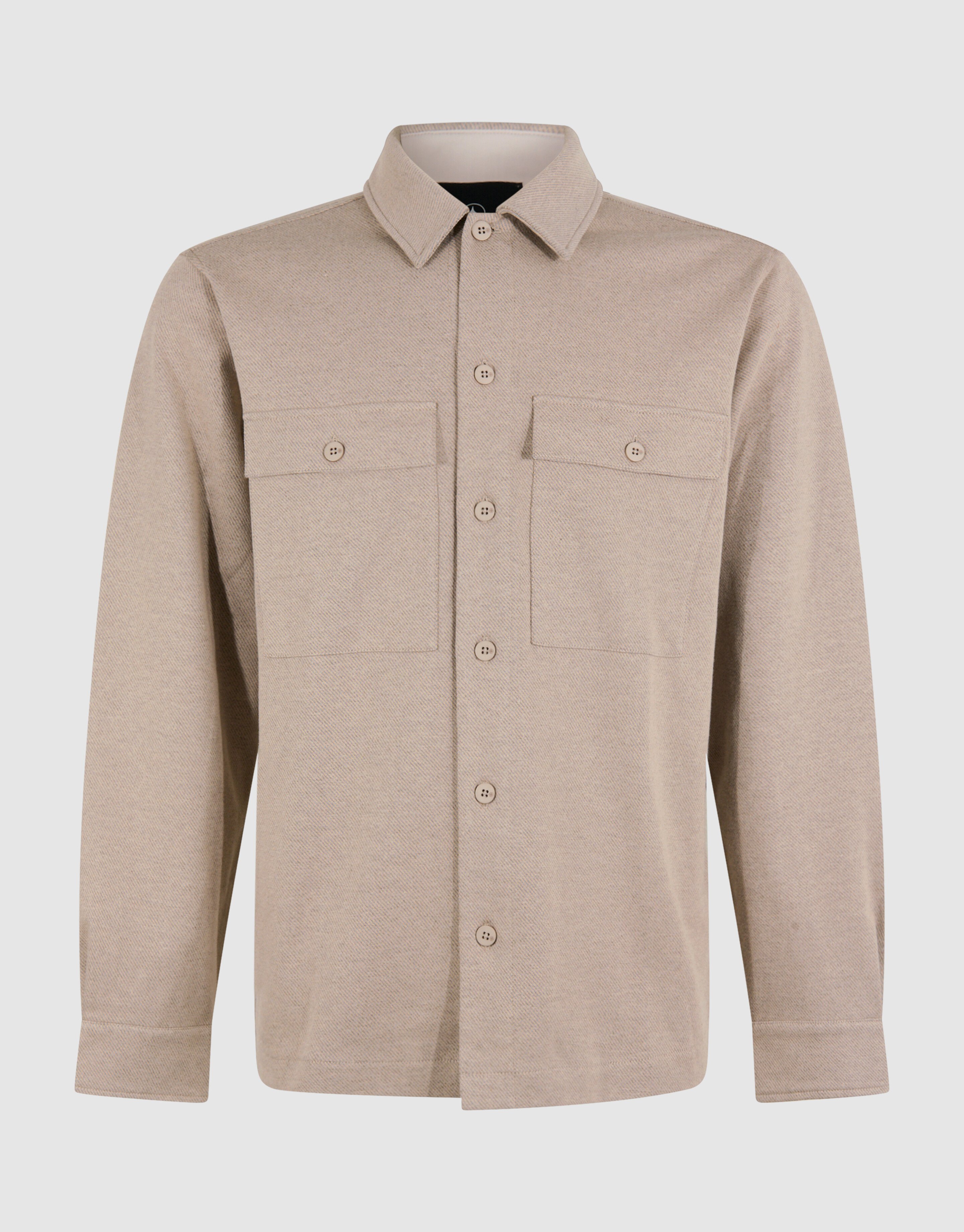 Hellbraunes, weiches Overshirt SHOEBY MEN