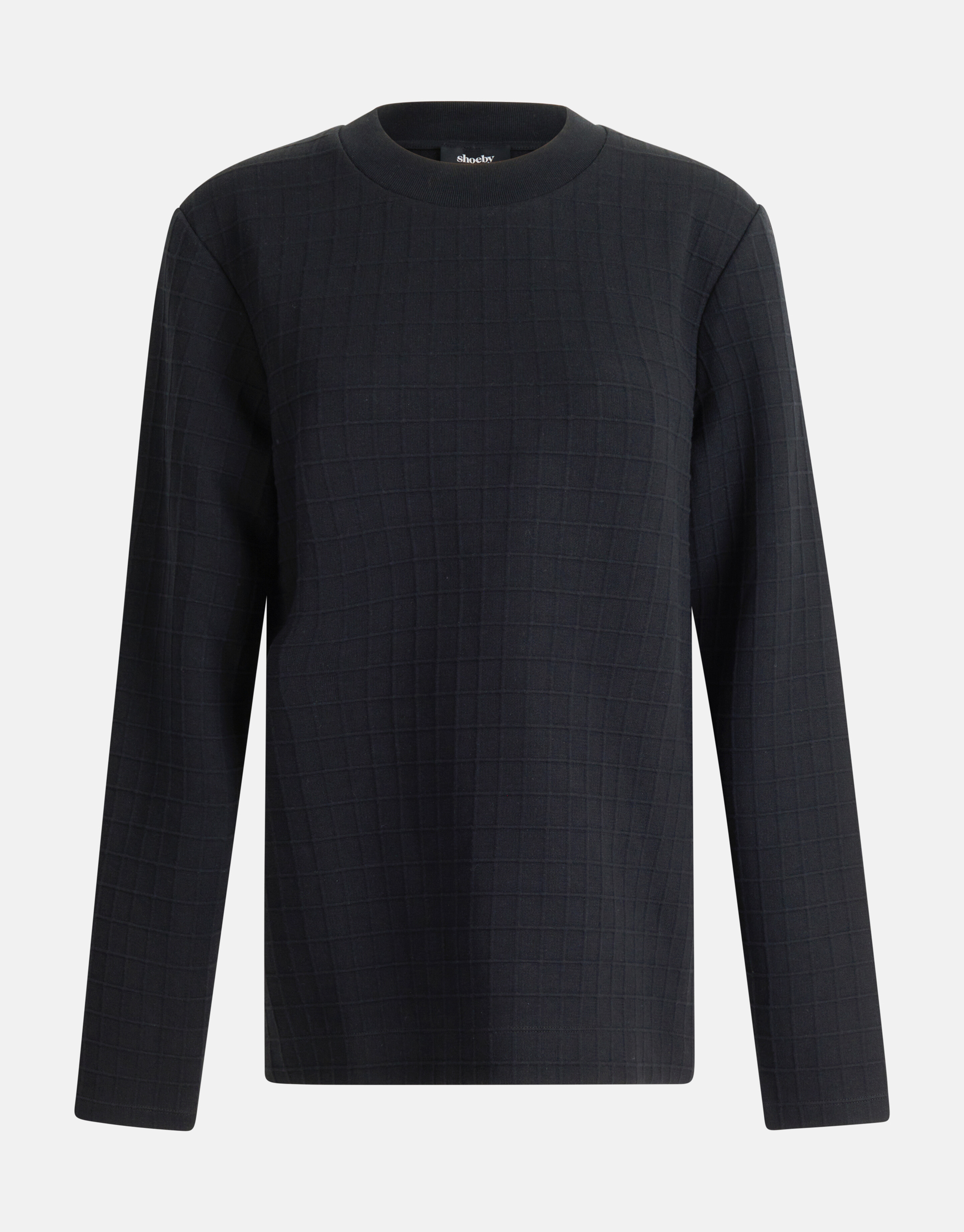 Struktur Pullover Schwarz SHOEBY MEN