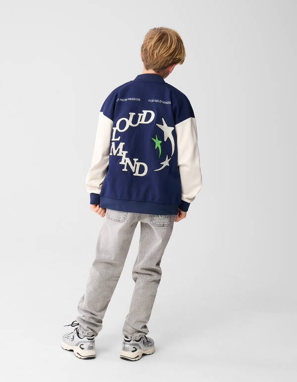 Straight-Fit-Jeans Grau SHOEBY BOYS