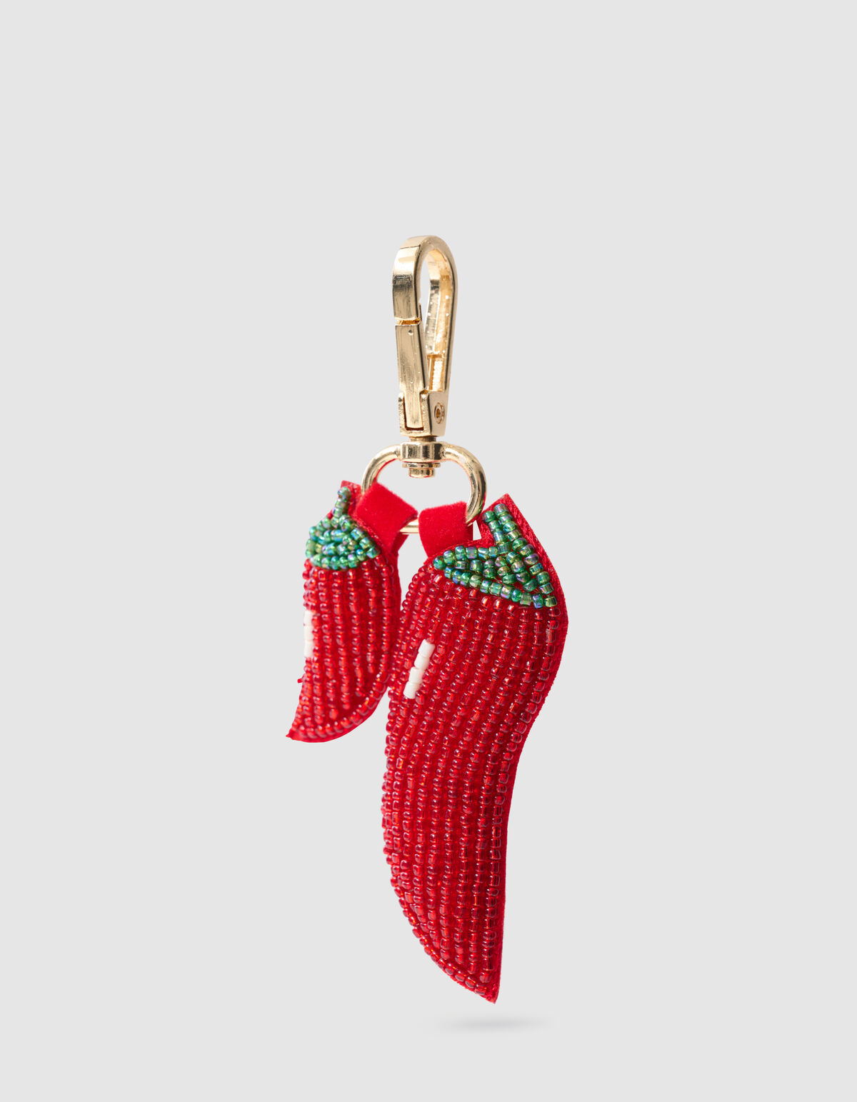 Perlen Peper Taschenanhänger Rot SHOEBY ACCESSOIRES