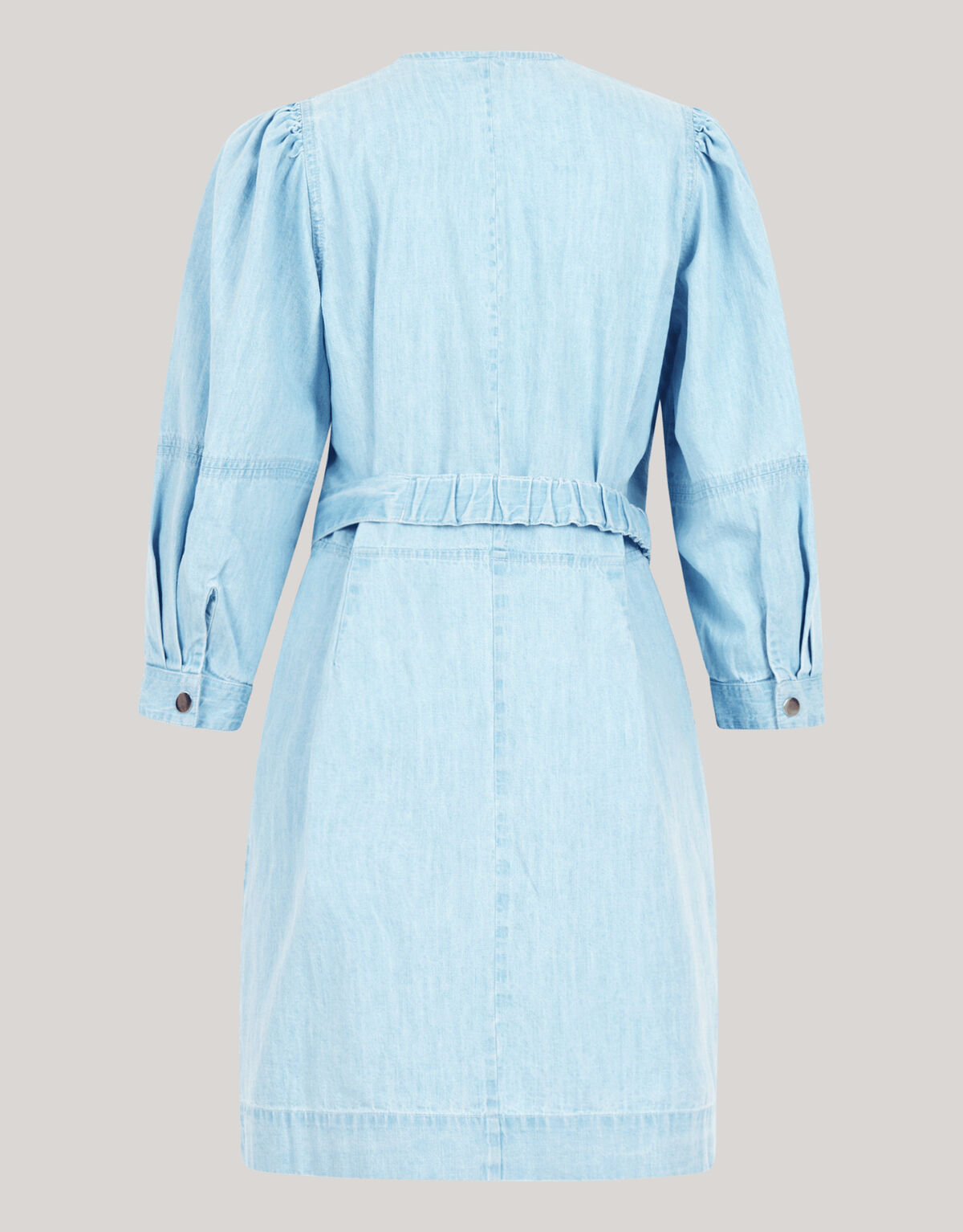 Denim Minikleid Hellblau SHOEBY WOMEN