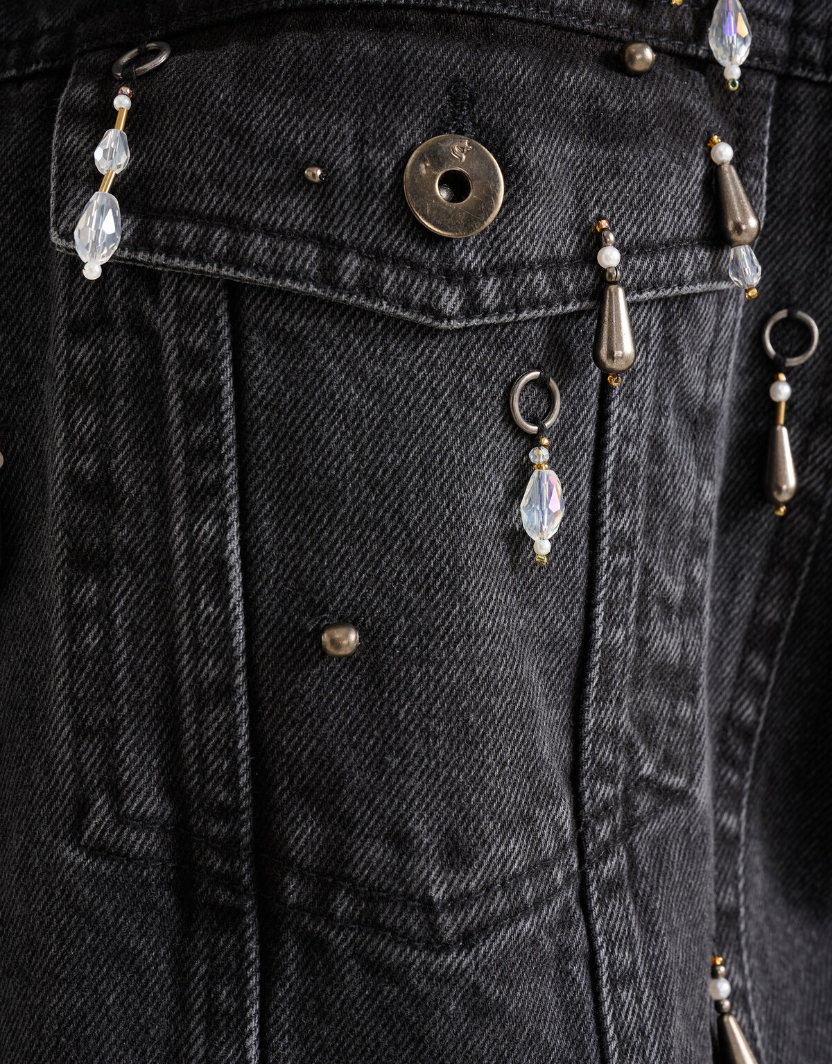 Rocky Denim Gilet Grau SHOEBY WOMEN