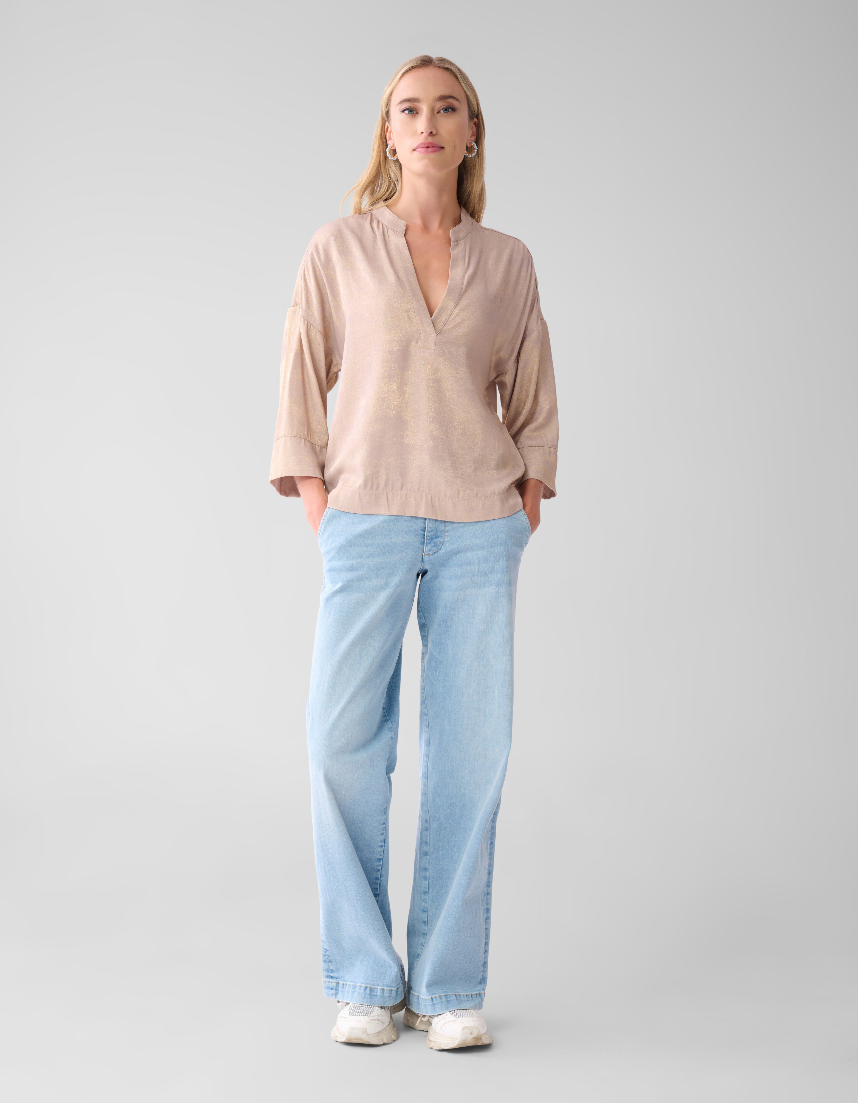 Shine Weite Bluse gold SHOEBY WOMEN