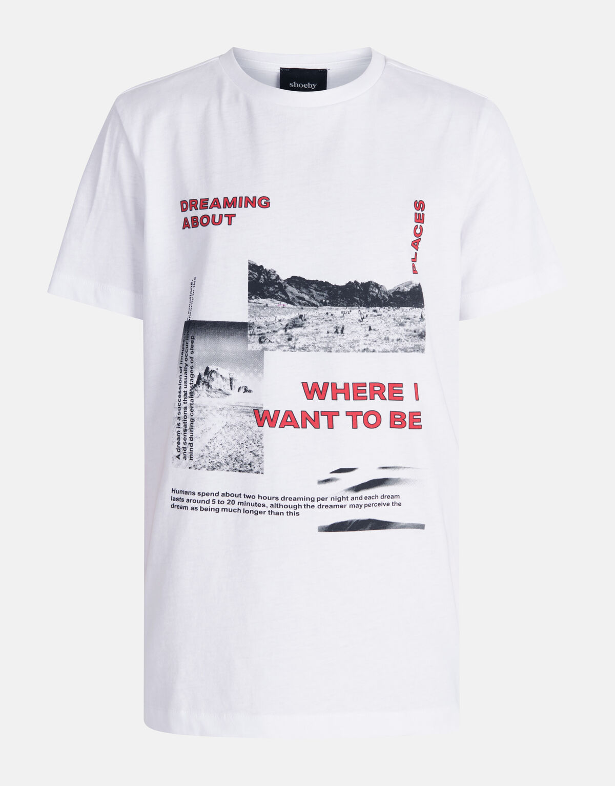 Artwork T-shirt Weiß SHOEBY BOYS