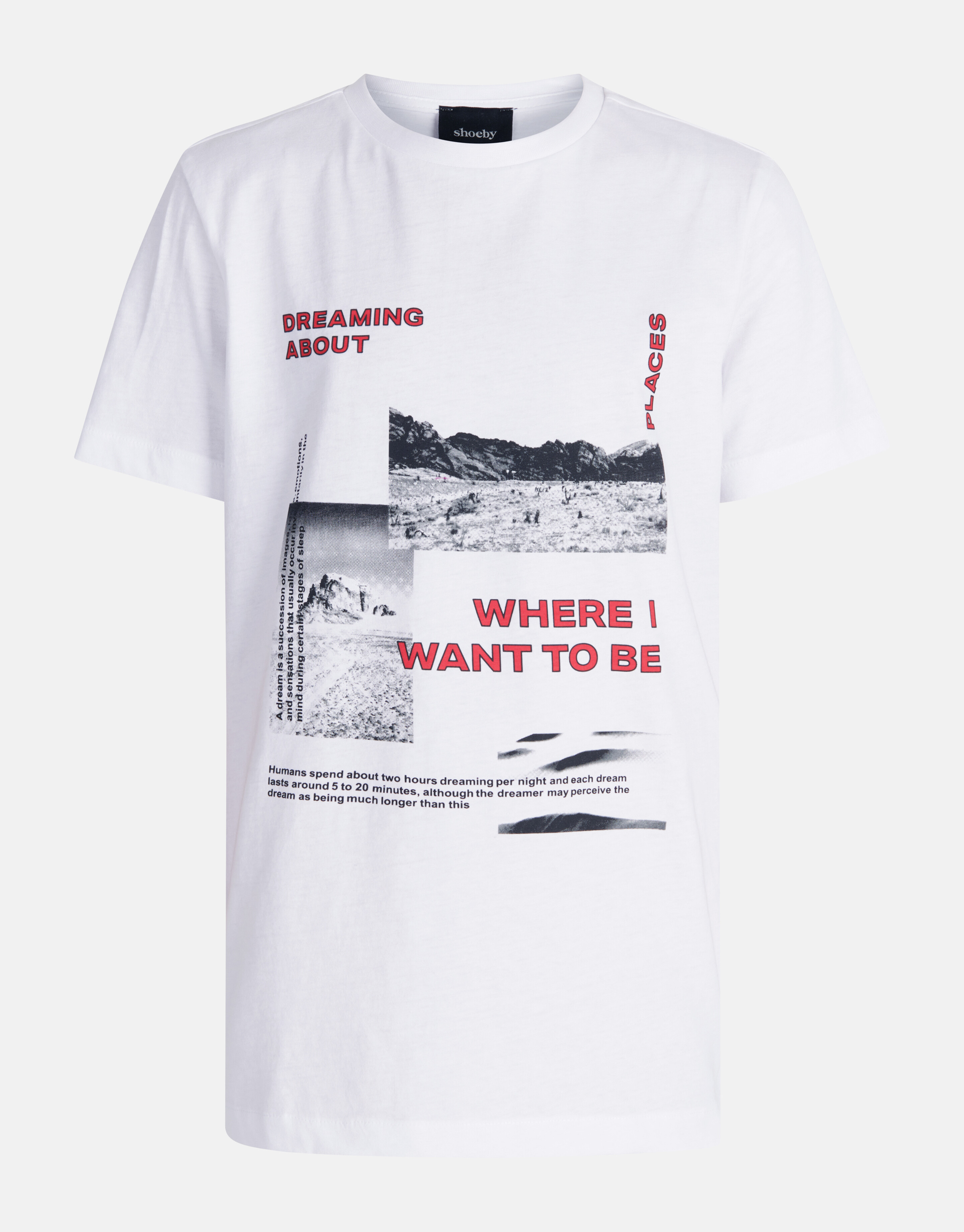 Artwork T-shirt Weiß SHOEBY BOYS