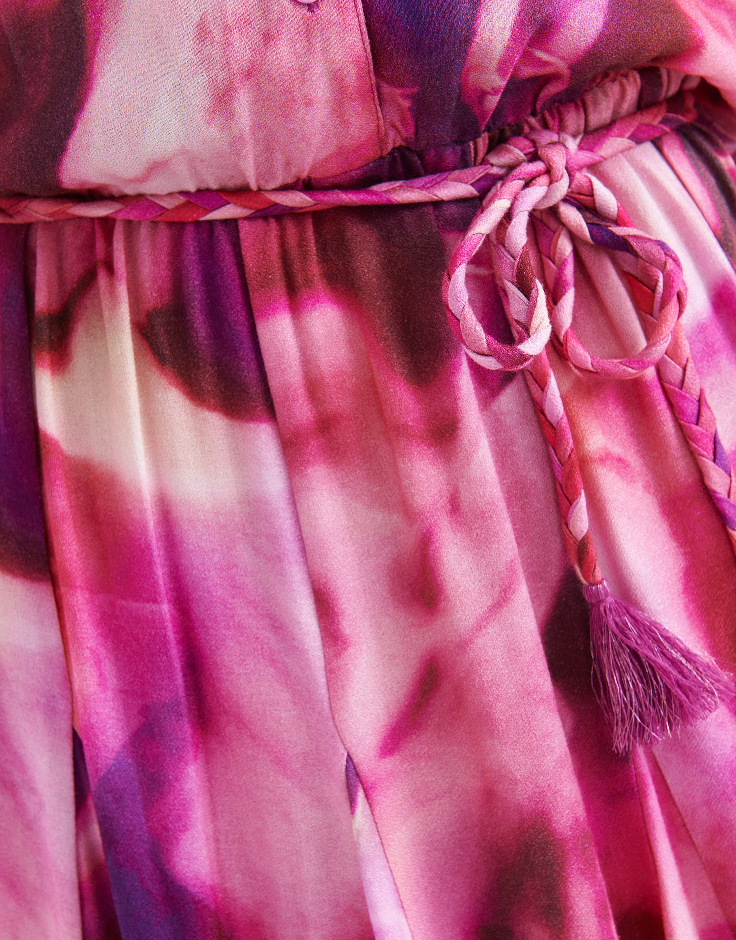 Tie Dye Print Kleid Pink von Nicolette SHOEBY WOMEN