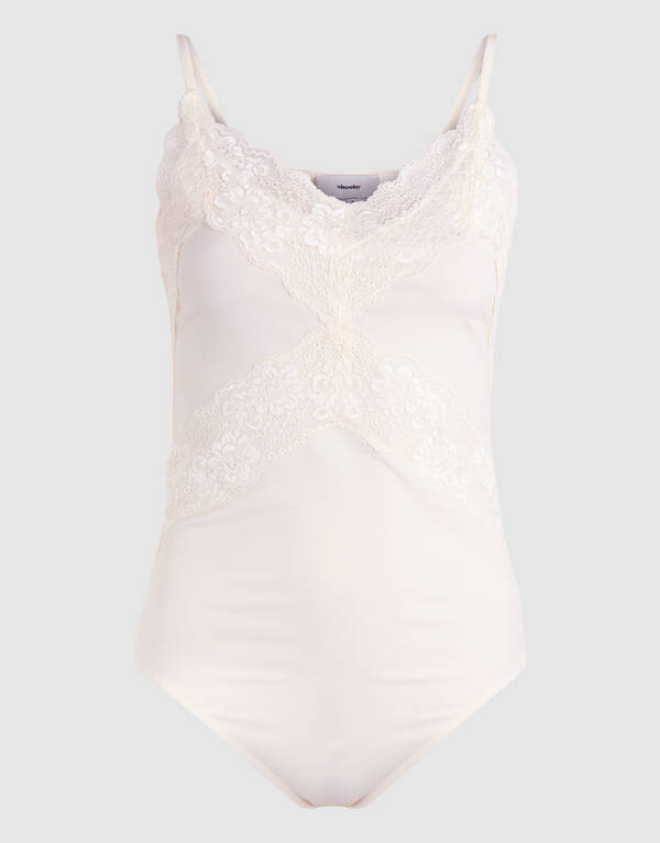 Spitzenbody Off White SHOEBY WOMEN