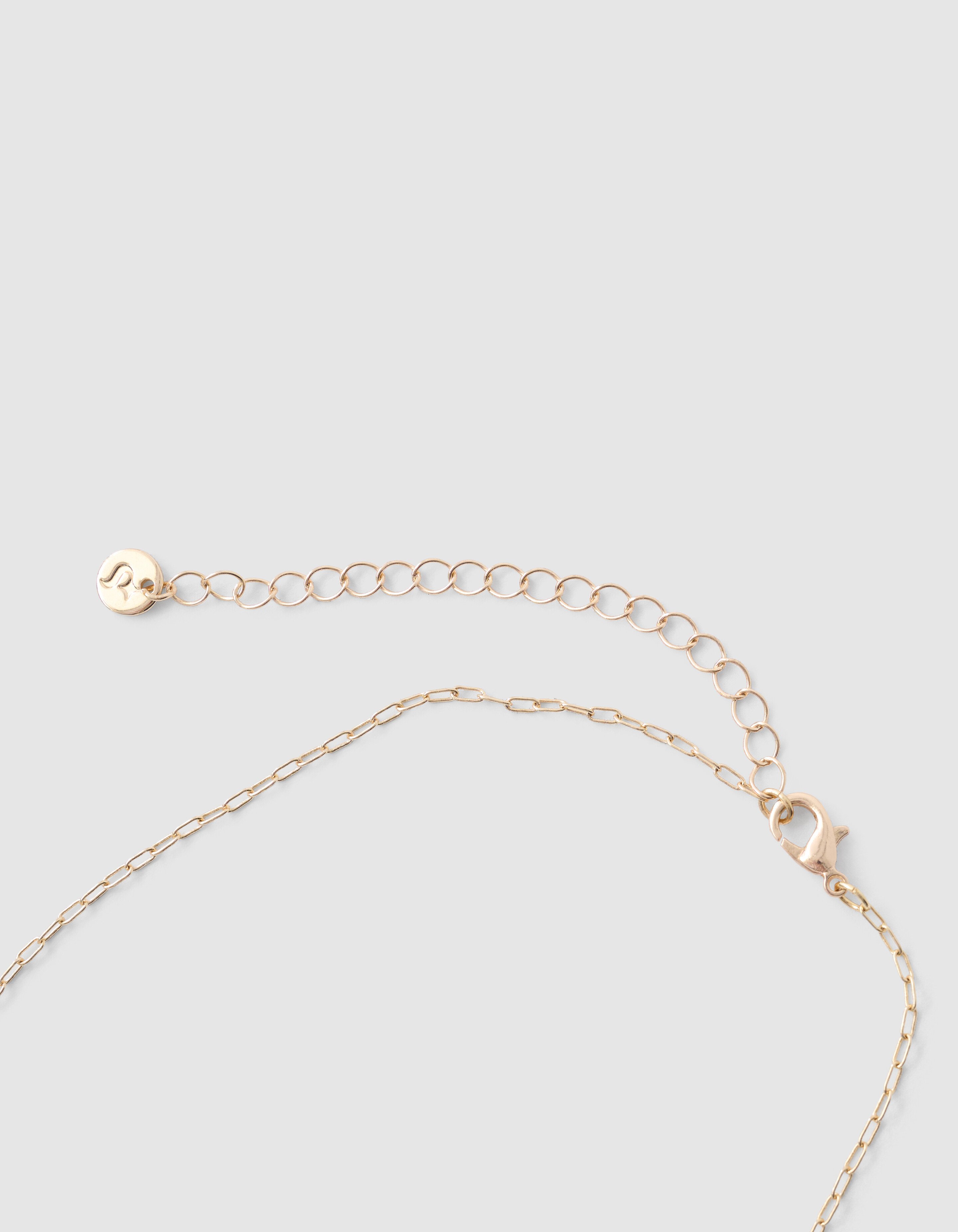 Herzförmige Halskette in Gold SHOEBY GIRLS