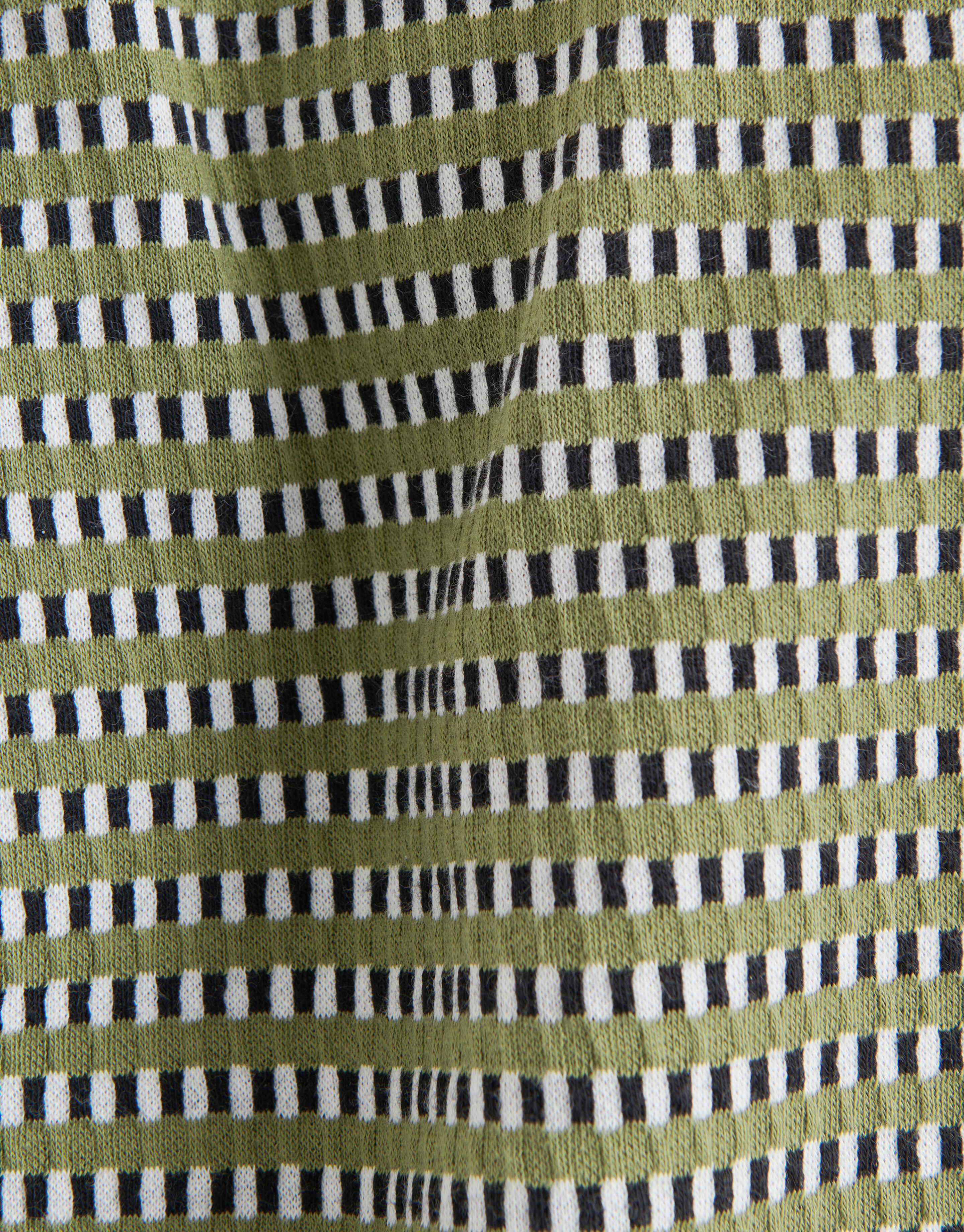 Struktur-T-Shirt Dunkelgrün SHOEBY MEN