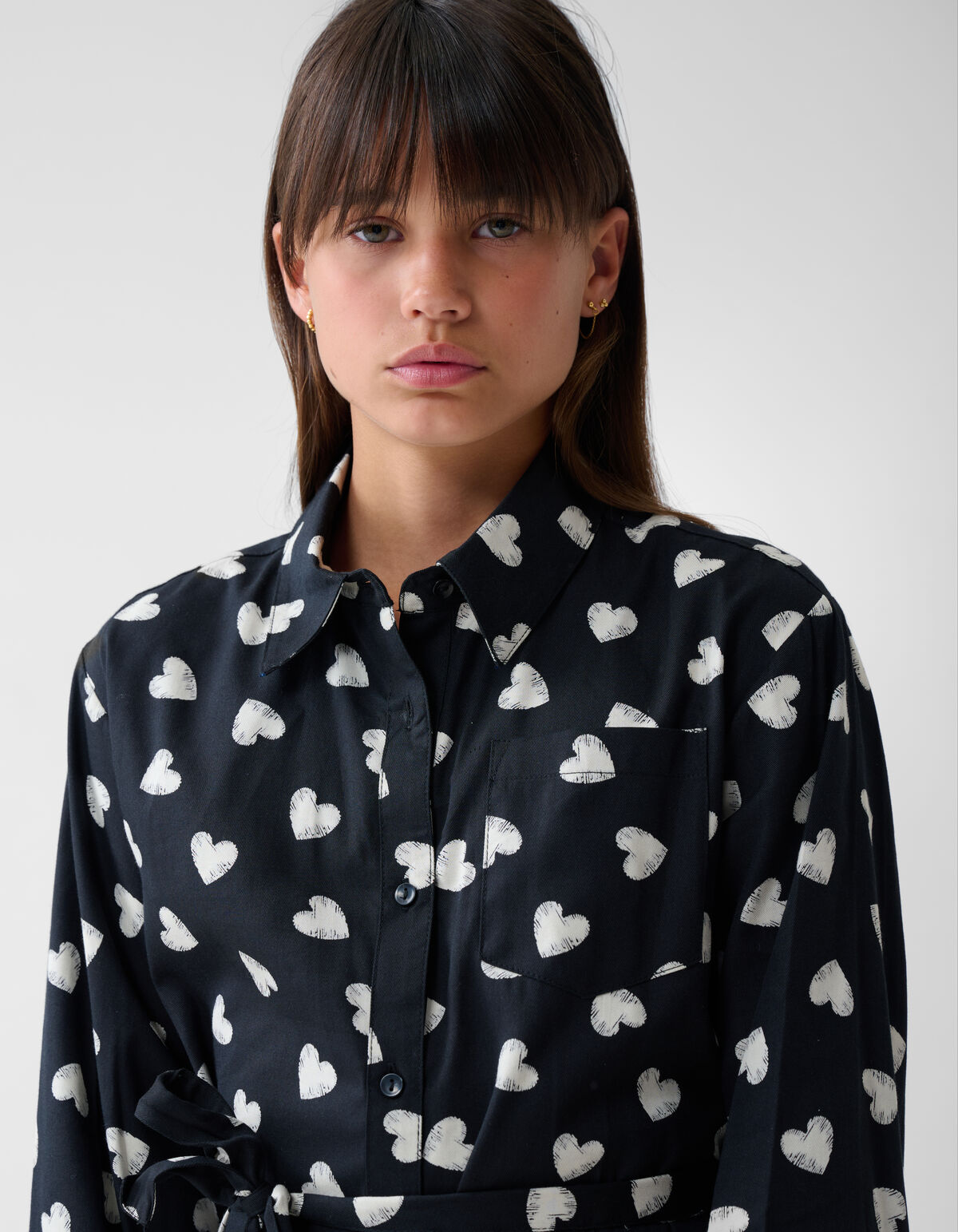 Herzkleid Schwarz SHOEBY GIRLS