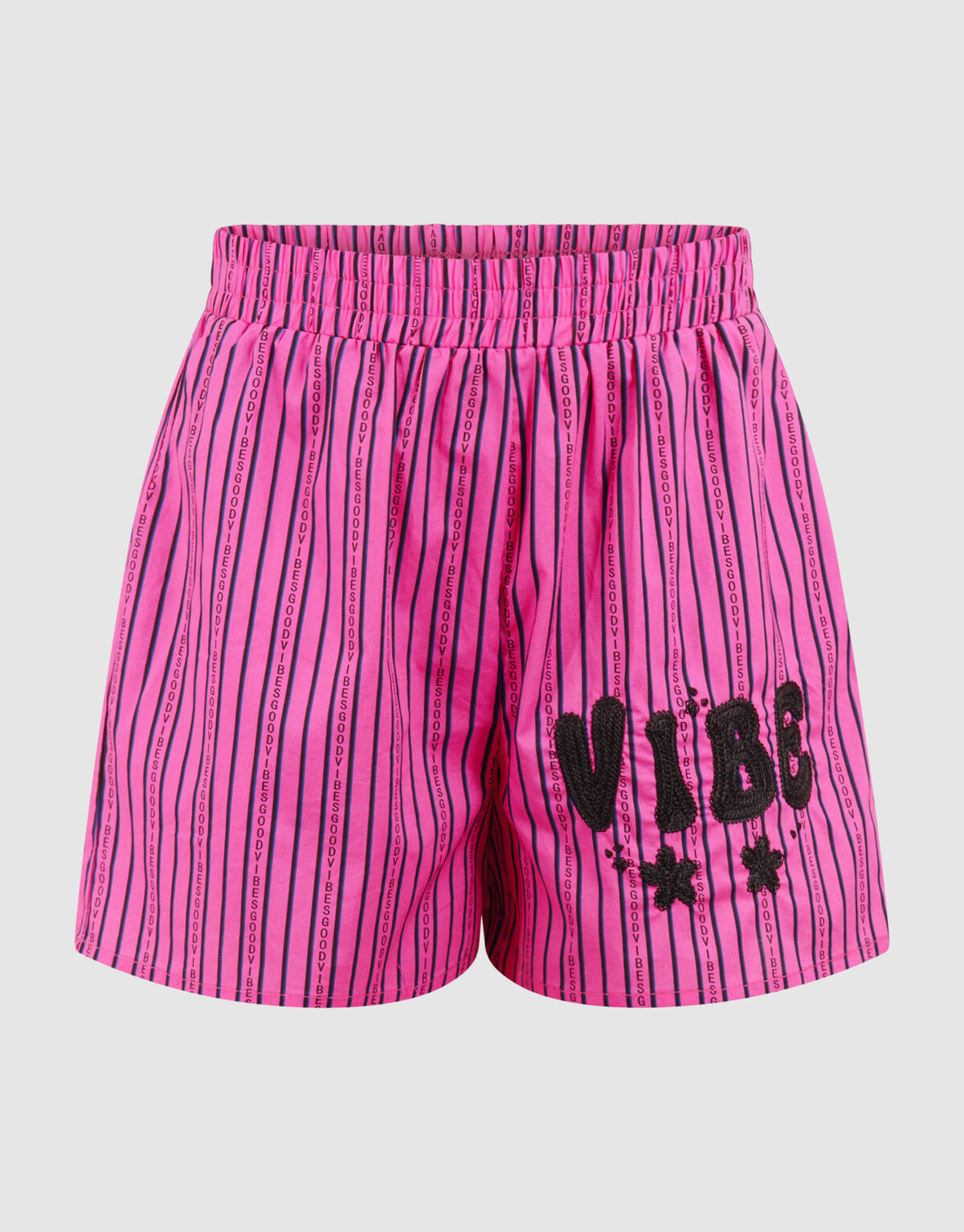 Vibe Nadelstreifen Short Hellrosa SHOEBY GIRLS