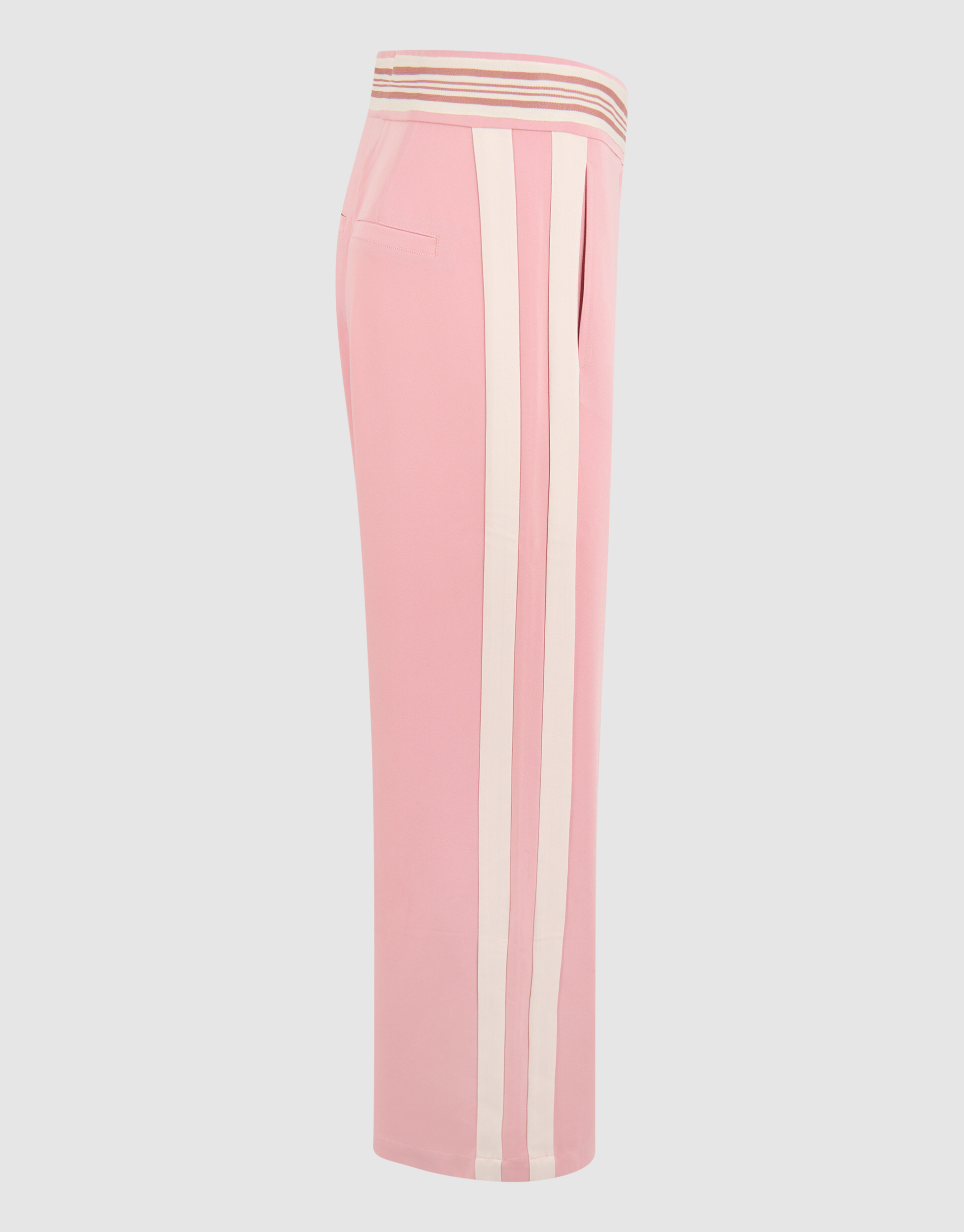 Sportliche Hose mit weitem Bein Hellrosa von Mieke SHOEBY WOMEN