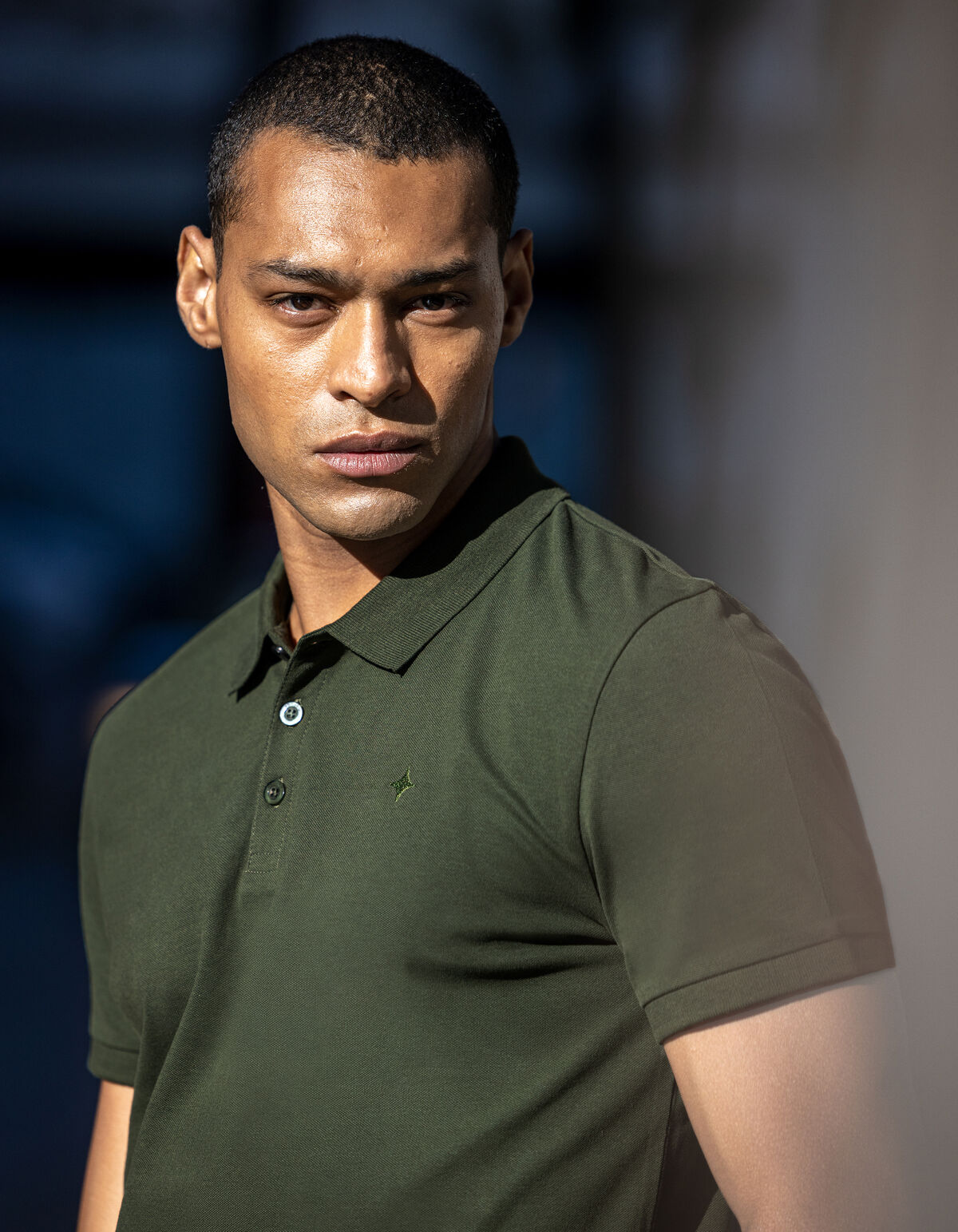 Basic Polo Dunkelgrün SHOEBY MEN