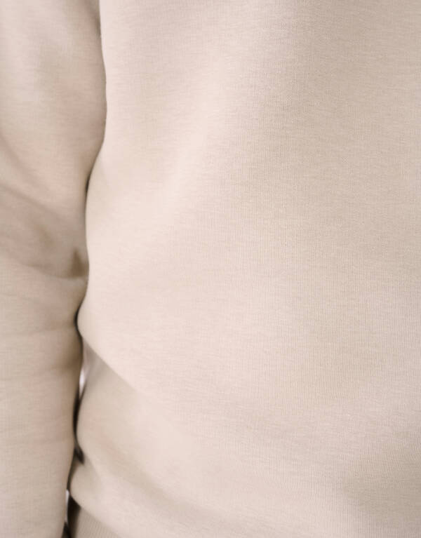 Rib Spark Sweater Hellbraun SHOEBY MEN