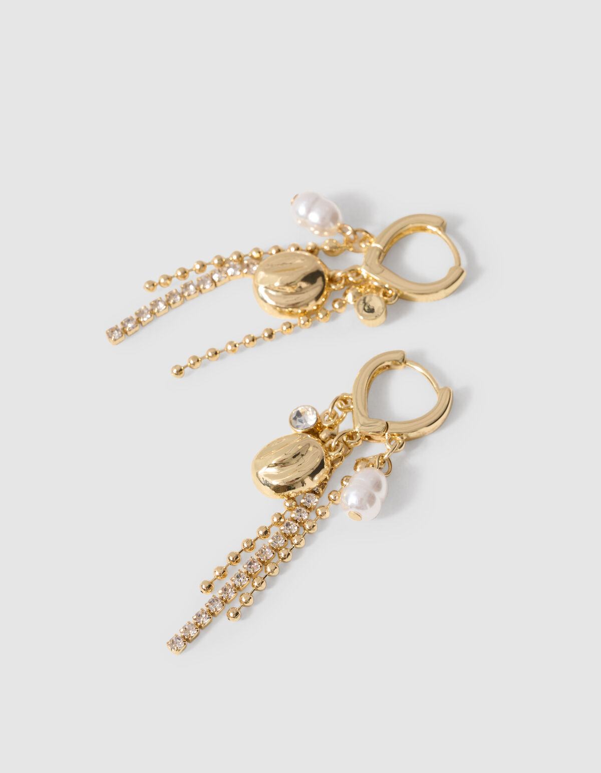 Strass-Charm-Ohrringe SHOEBY ACCESSOIRES