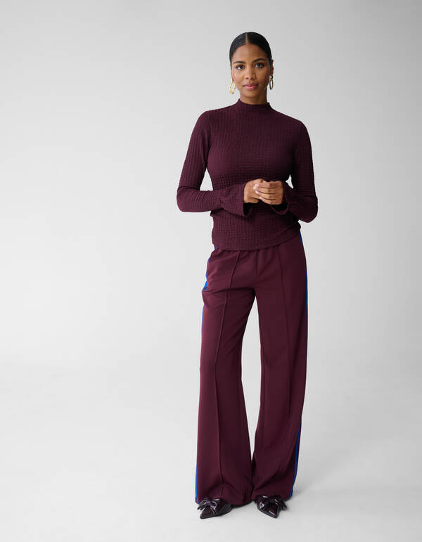 Strukturoberteil Dunkelrot SHOEBY WOMEN