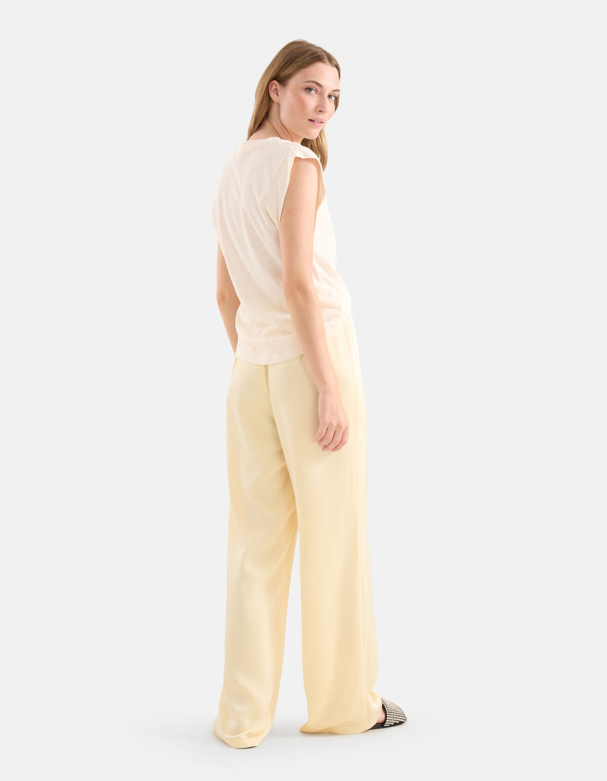 T-shirt mit V-Ausschnitt Off White SHOEBY WOMEN