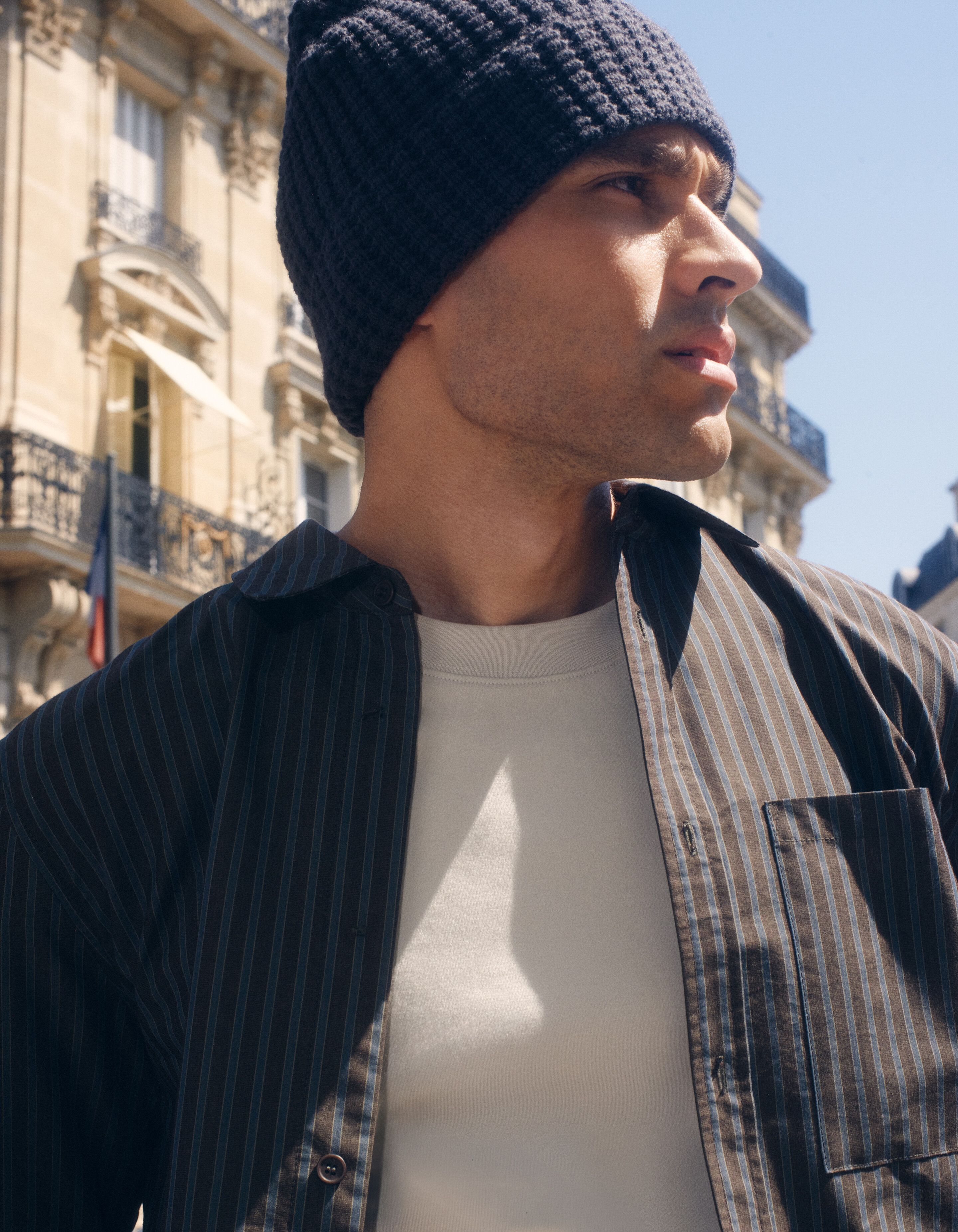 Heavy Waffle Beanie Grau SHOEBY ACCESSOIRES