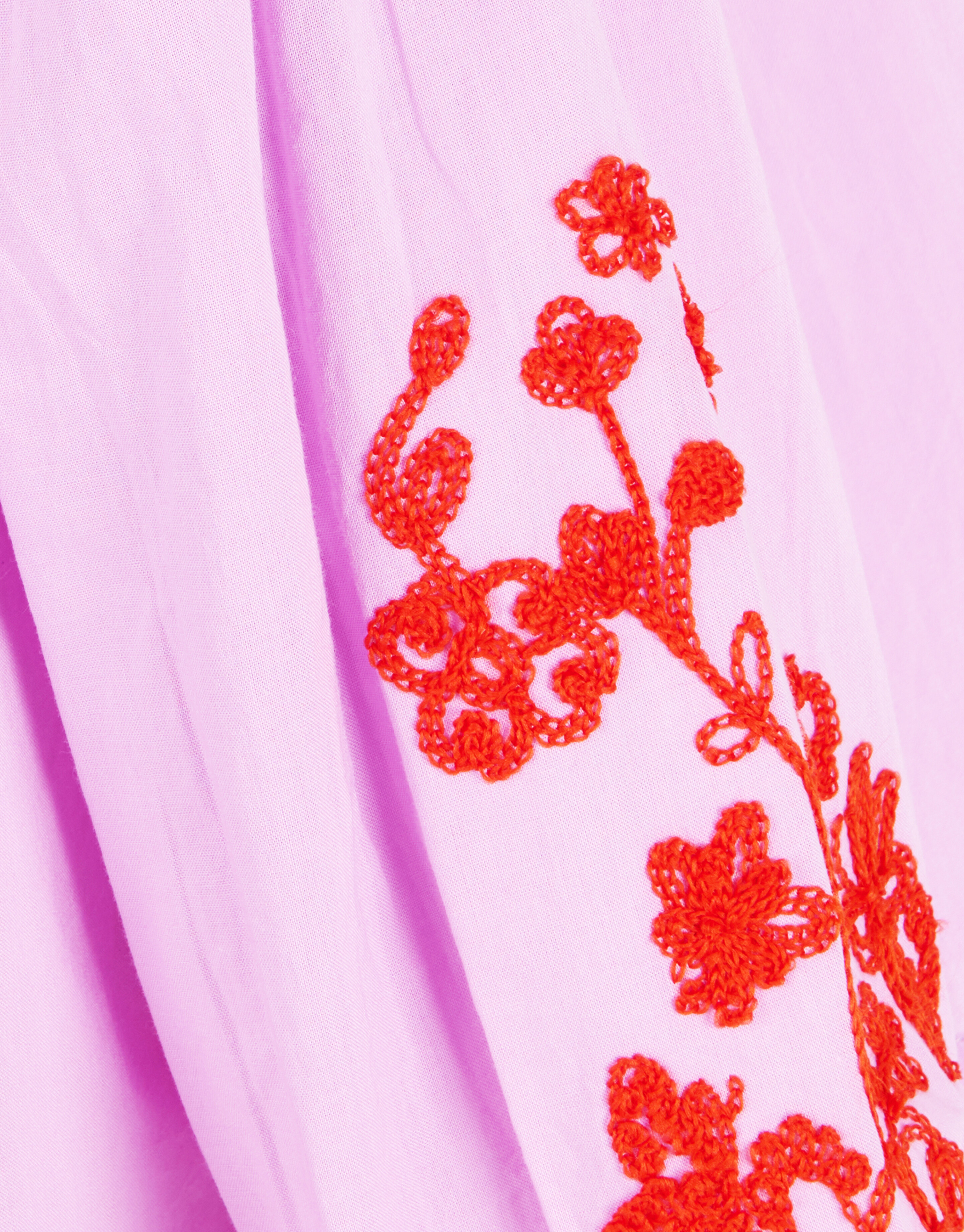 Bluse mit Stickerei Hellviolett SHOEBY GIRLS