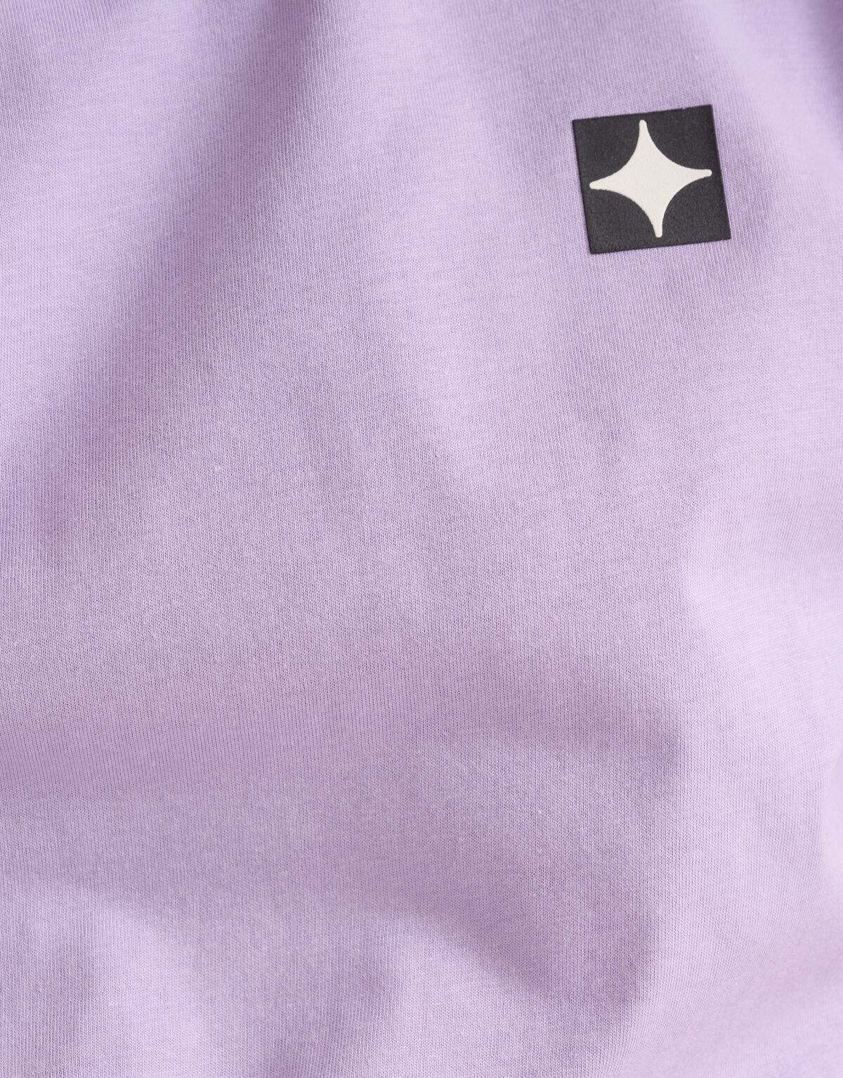 Glitzer-T-Shirt Hellviolett SHOEBY MEN