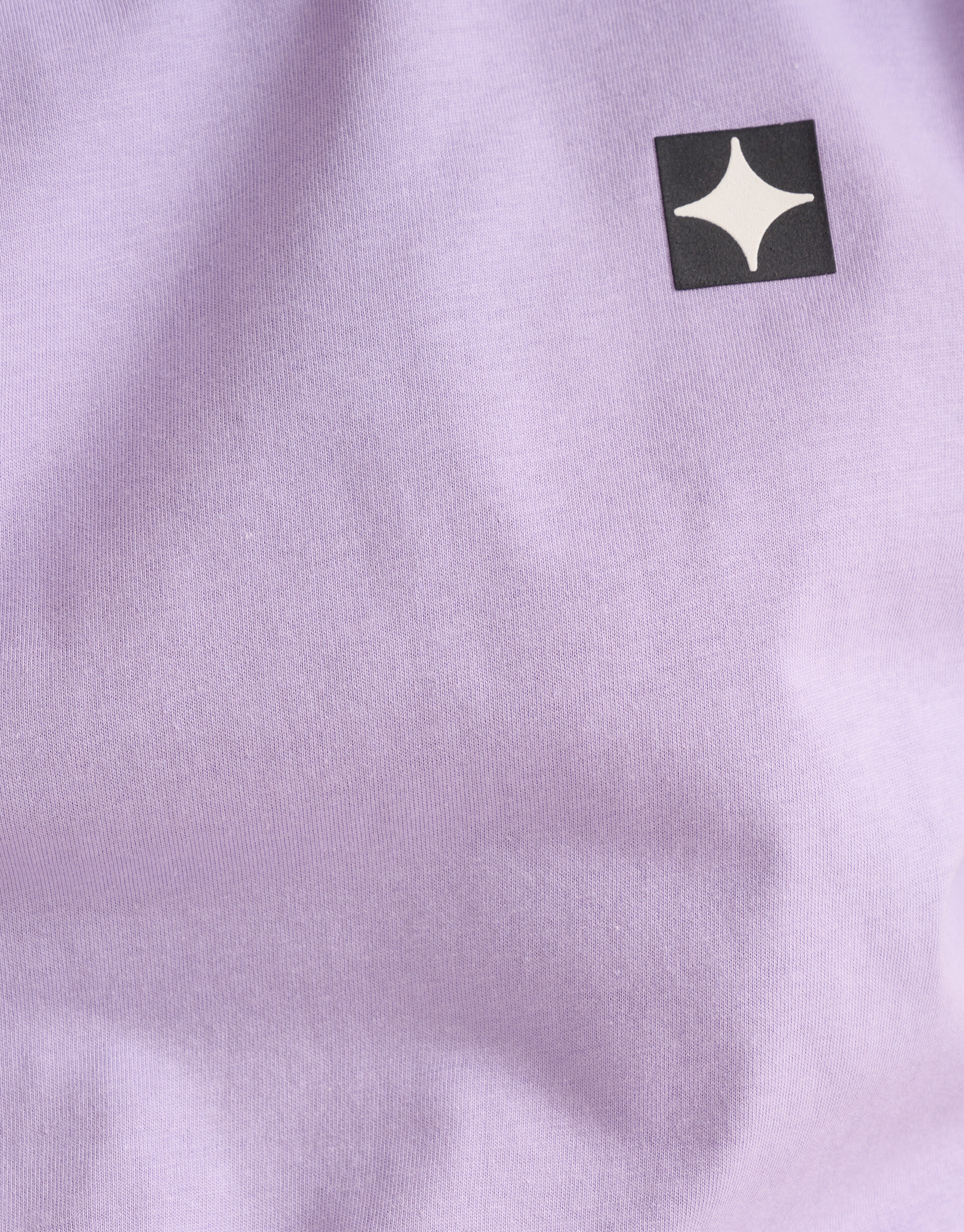 Glitzer-T-Shirt Hellviolett SHOEBY MEN