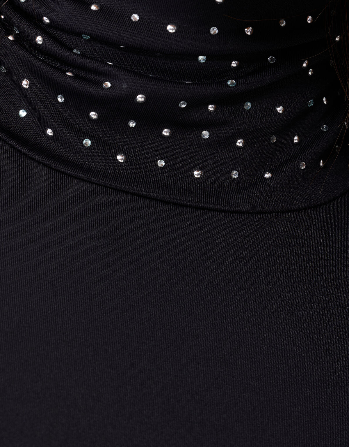 Strass Col Top Schwarz SHOEBY WOMEN