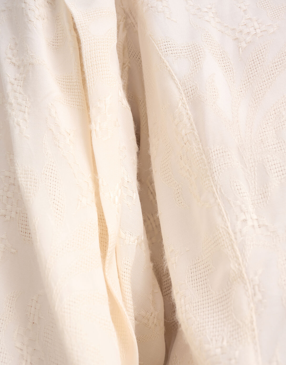 Jaqcuard Bluse Off White By Mieke SHOEBY WOMEN