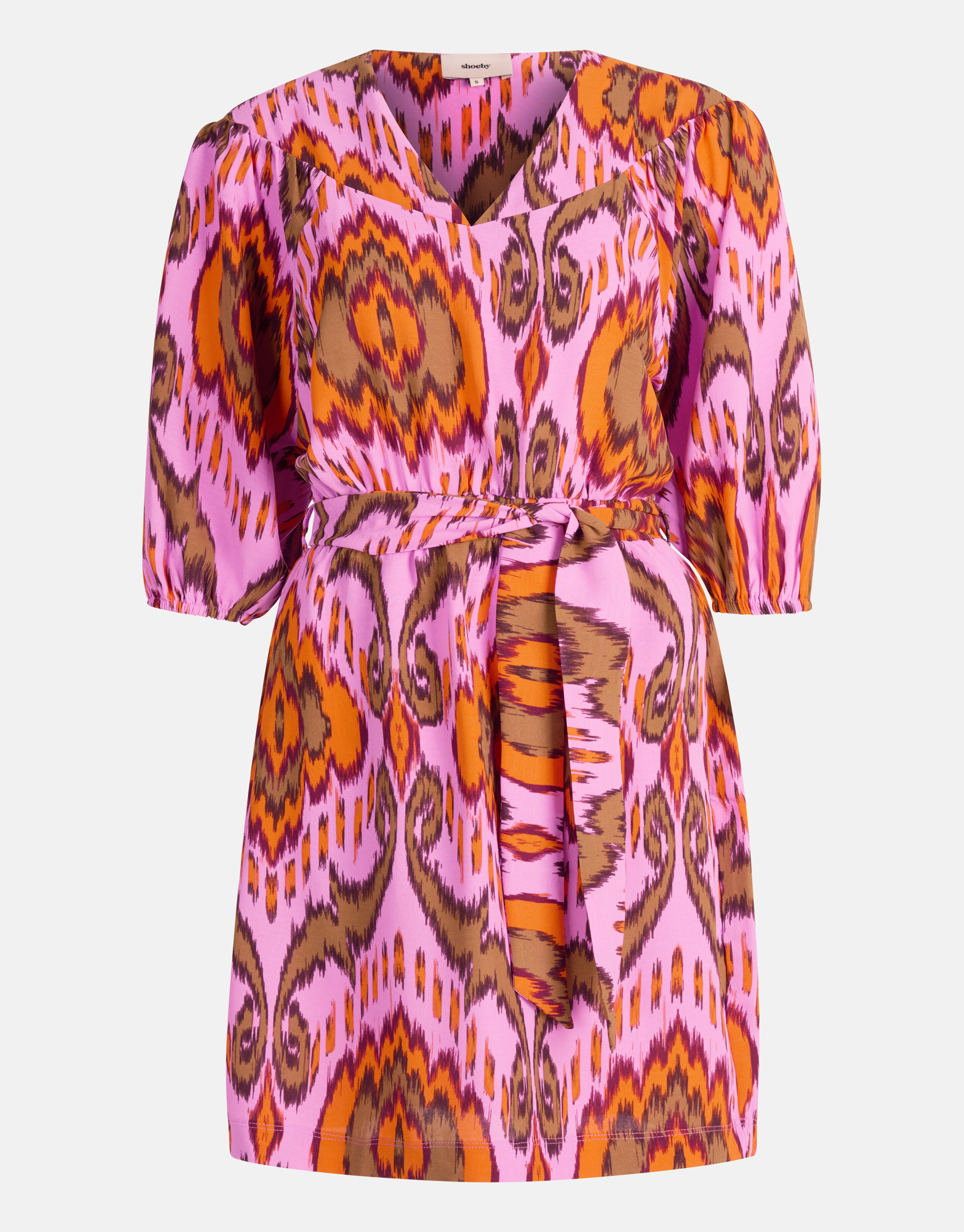 Grafik Print Kleid Lila SHOEBY WOMEN