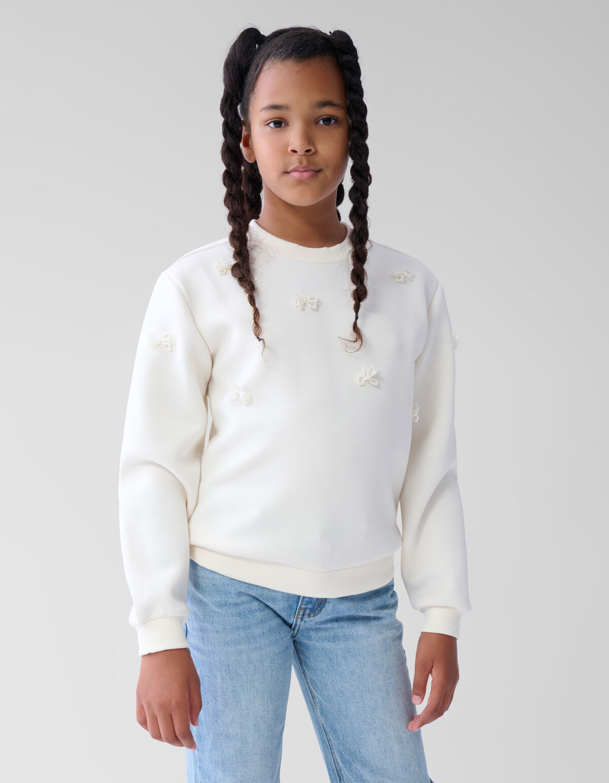 Perlen Pullover Schwarz SHOEBY GIRLS