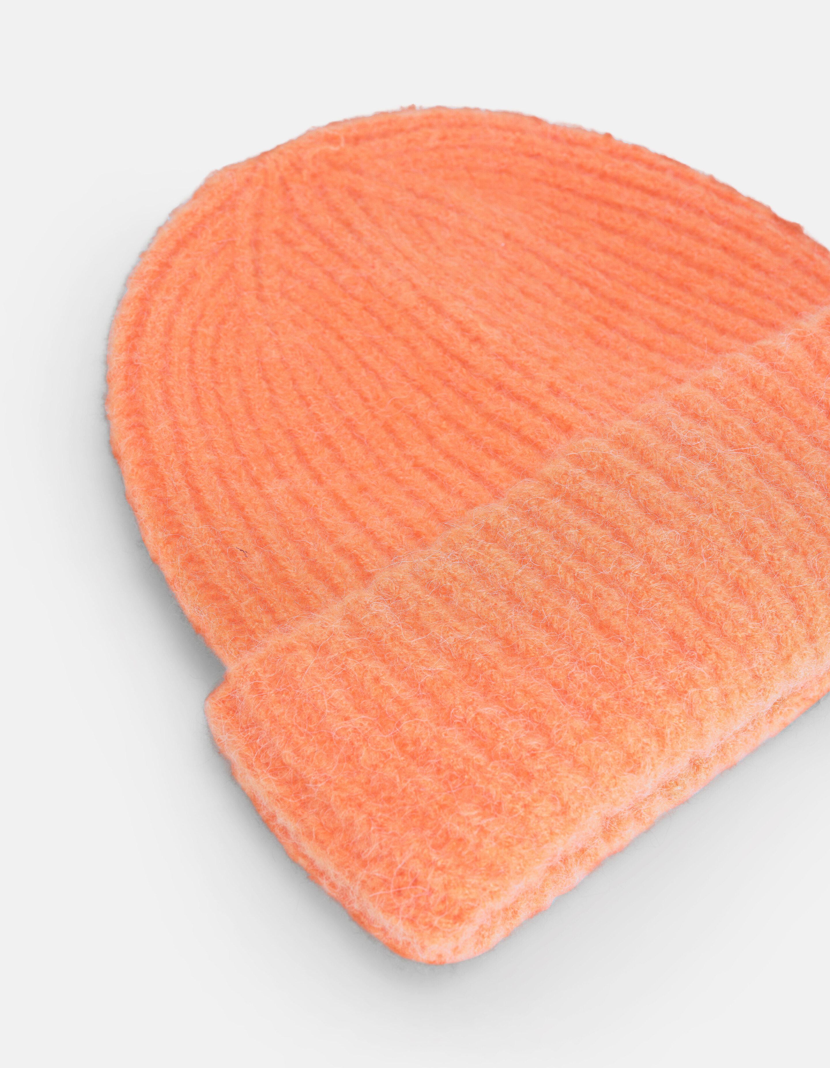 Gestrickte Beanie Orange SHOEBY ACCESSOIRES