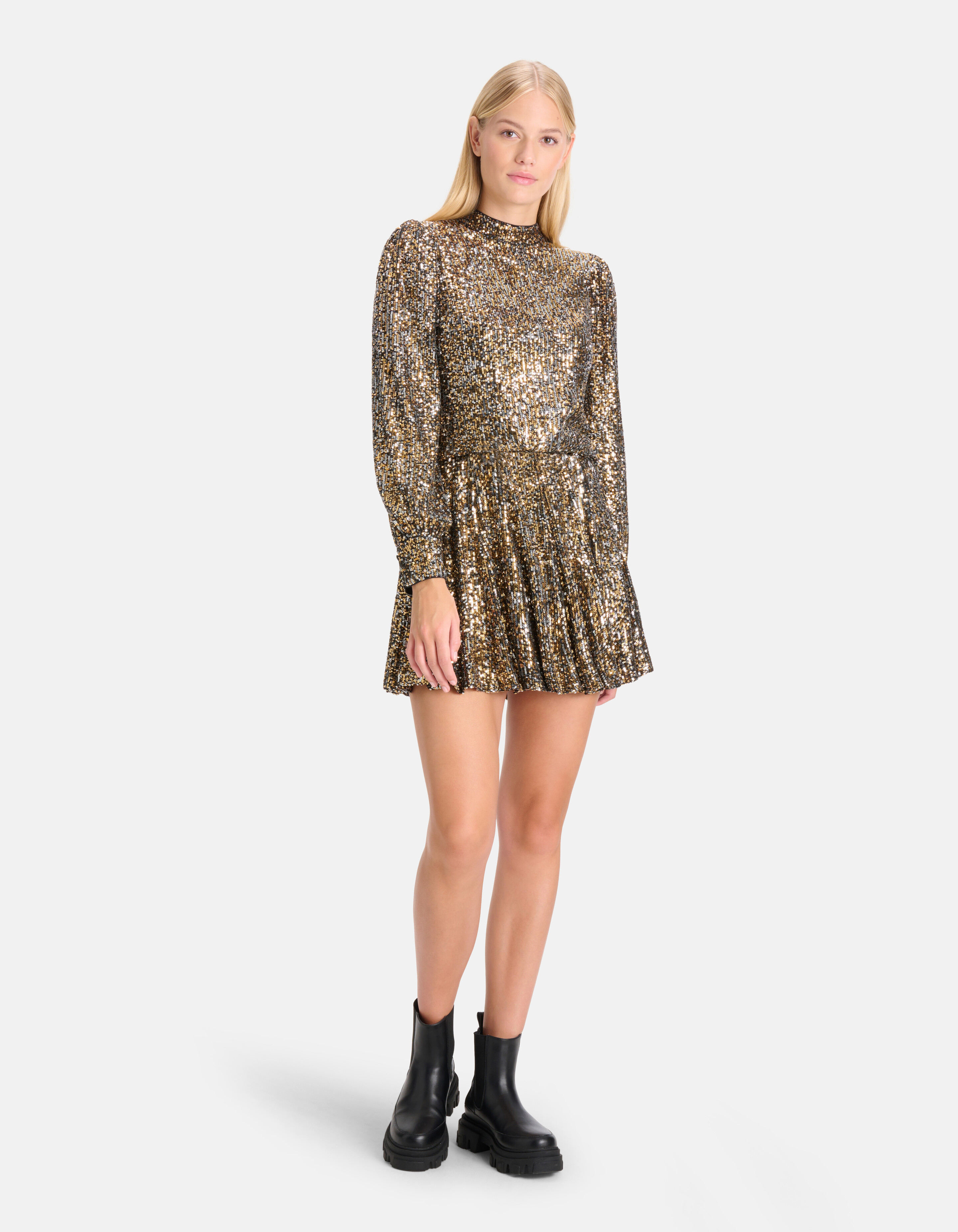 Pailletten-Top Gold SHOEBY WOMEN
