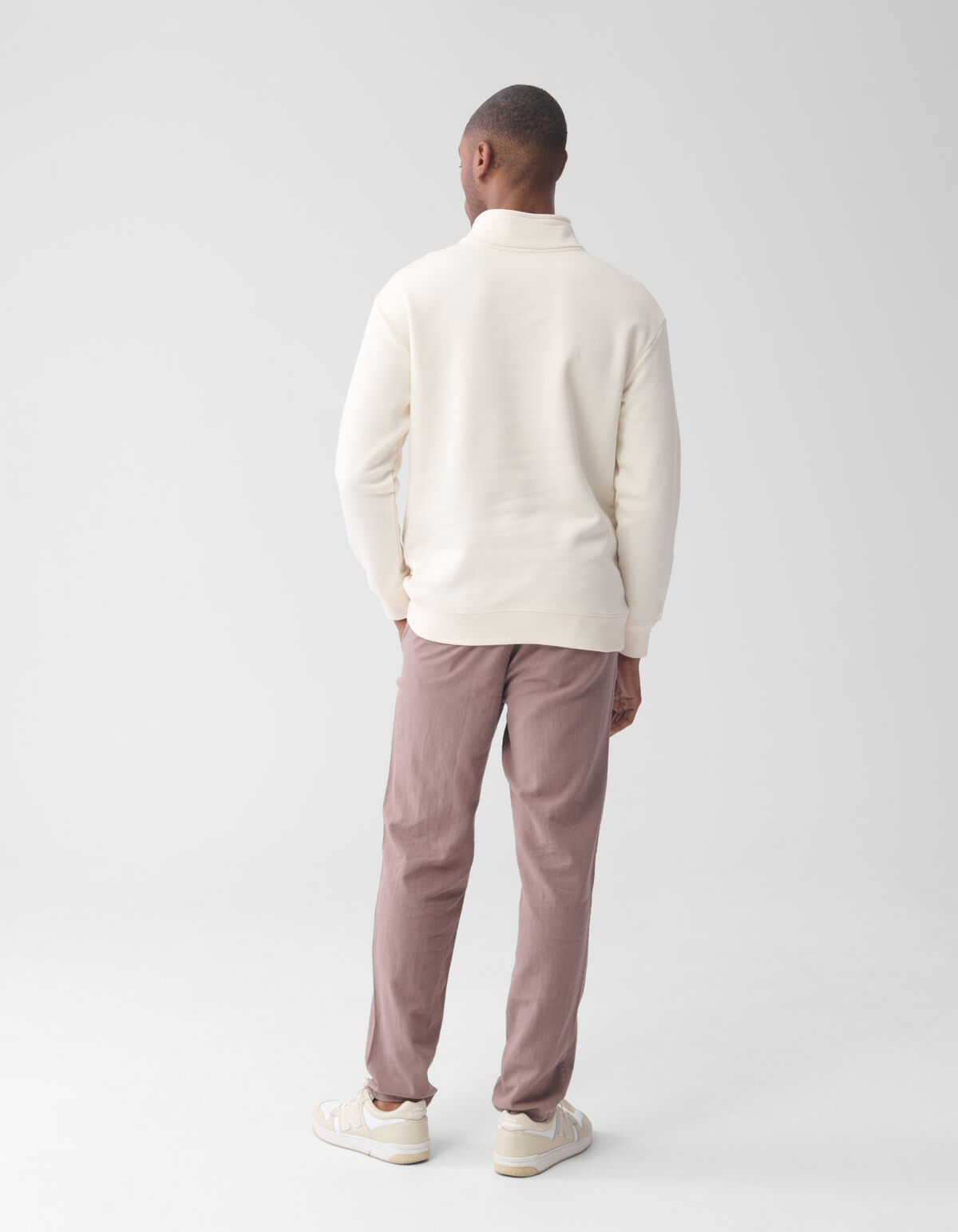 Pullover mit Rei&szlig;verschluss Off-White SHOEBY MEN