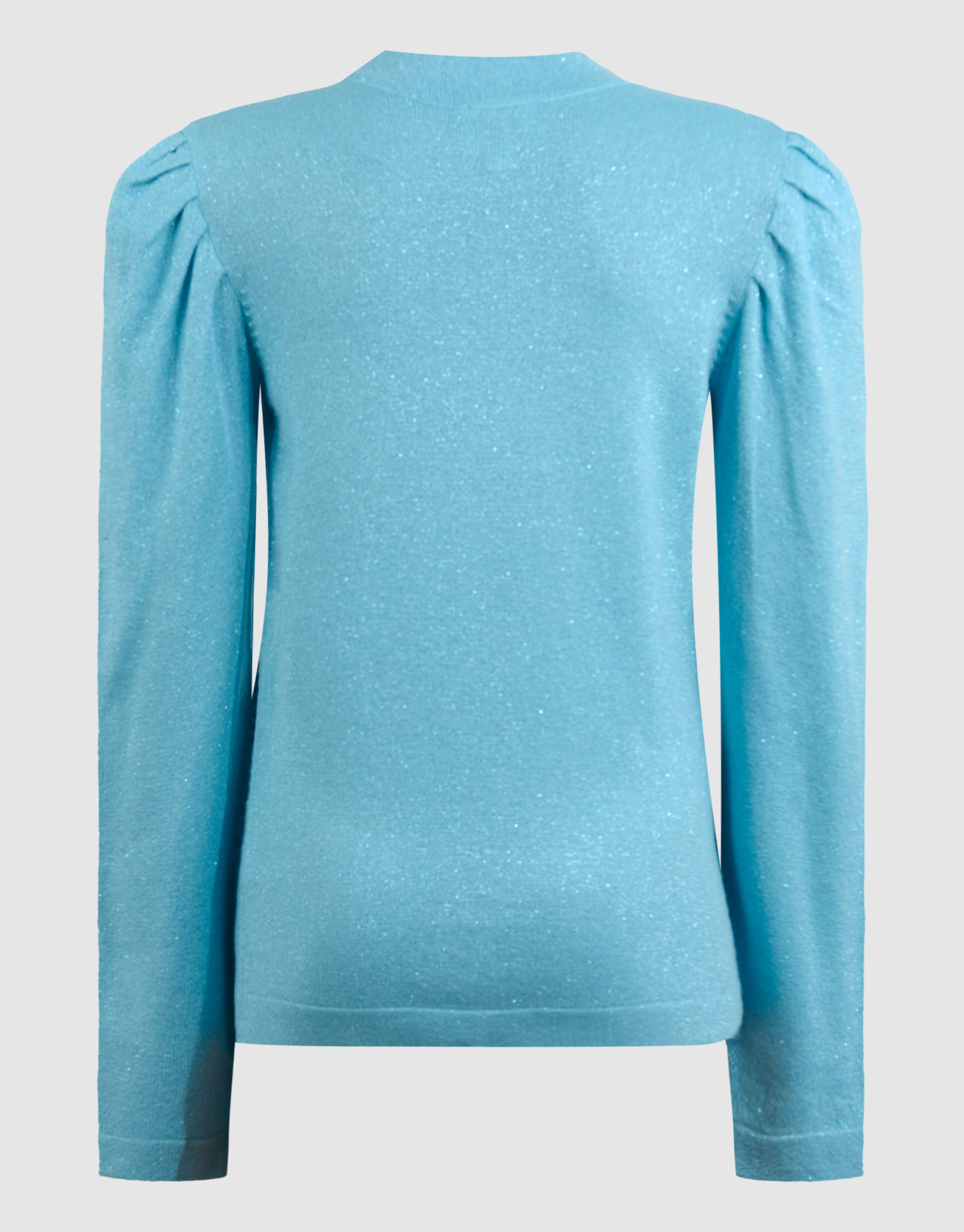 Glitzer Langarmoberteil Blau SHOEBY GIRLS