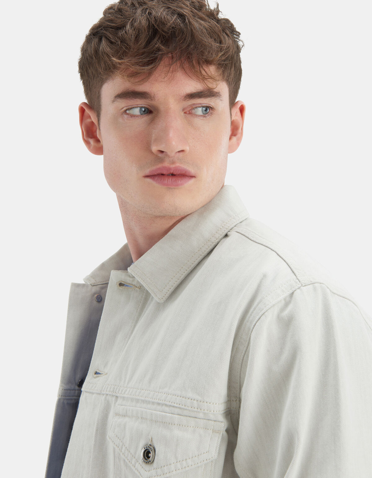 Sand Denim Jacke REFILL