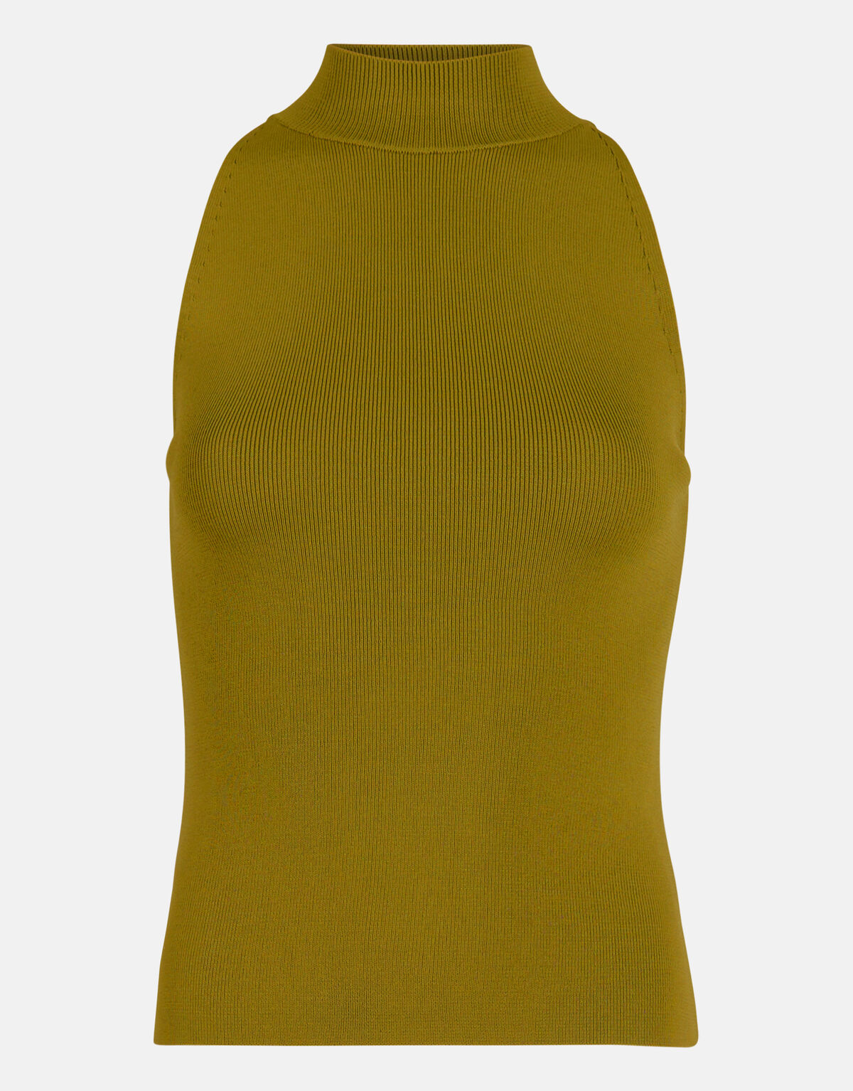 Neckholder-Top Olivgrün SHOEBY WOMEN