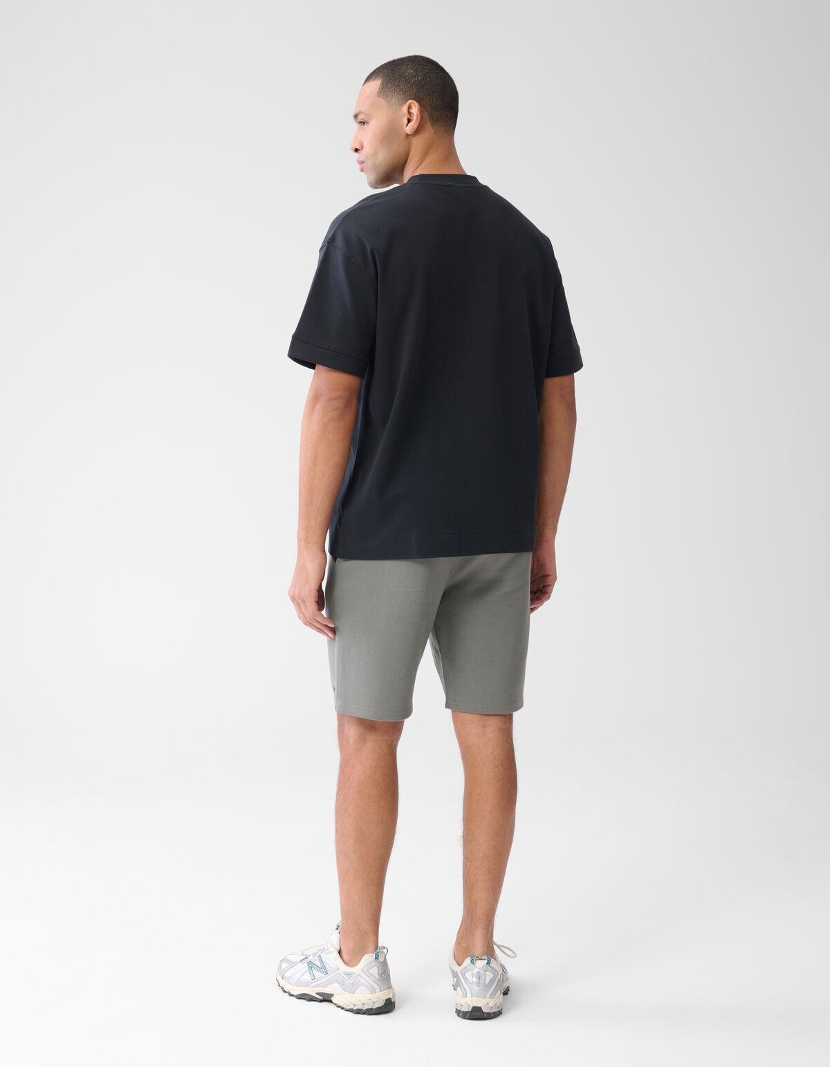Pique Logo Shorts Dunkelgr&uuml;n SHOEBY MEN