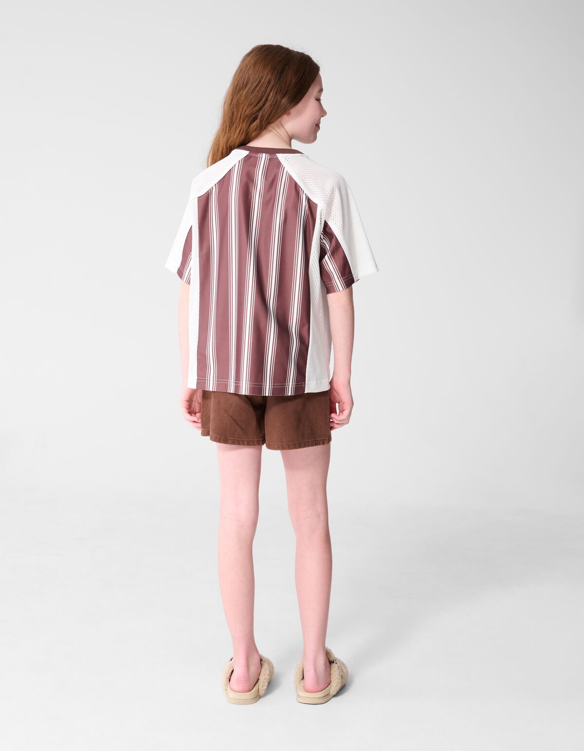 Strass Sporty T-Shirt Braun SHOEBY GIRLS