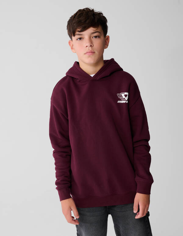 Chill Hoodie Dunkelrot SHOEBY BOYS