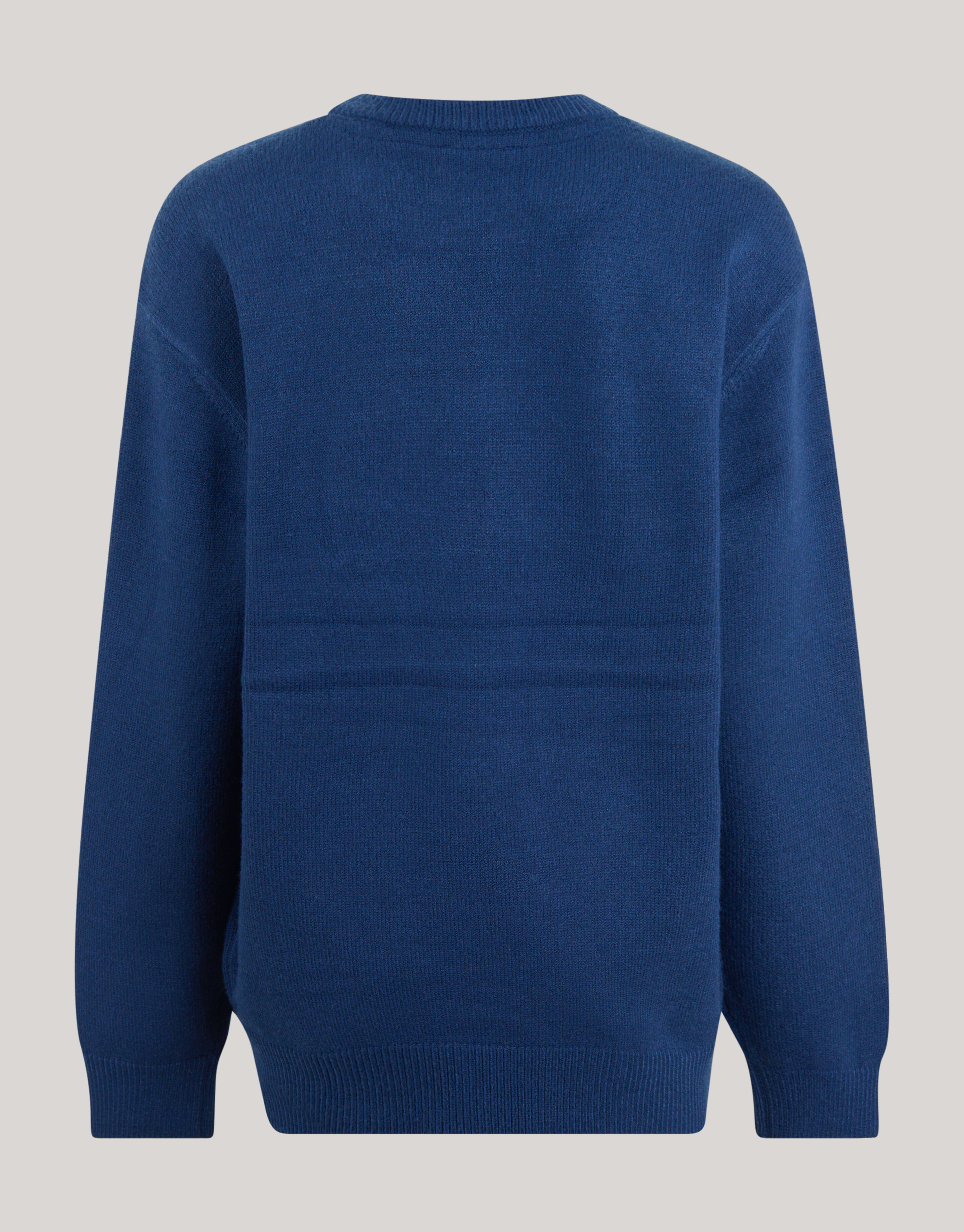Jacquard Strickpullover Dunkelblau SHOEBY BOYS