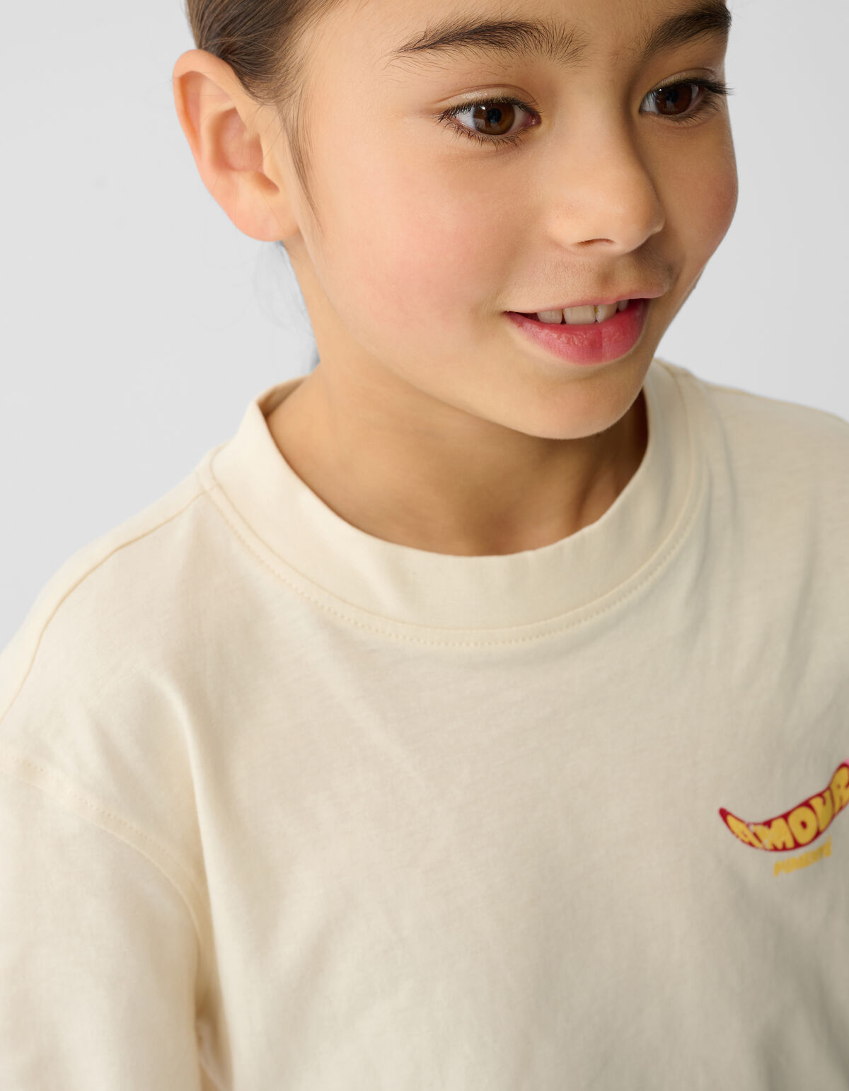 Pepper Artwork T-Shirt Off-White SHOEBY GIRLS