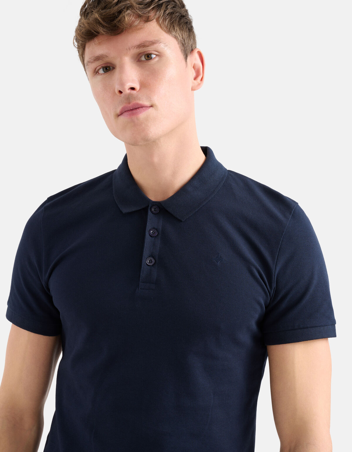 Basic Polo Dunkelblau SHOEBY MEN