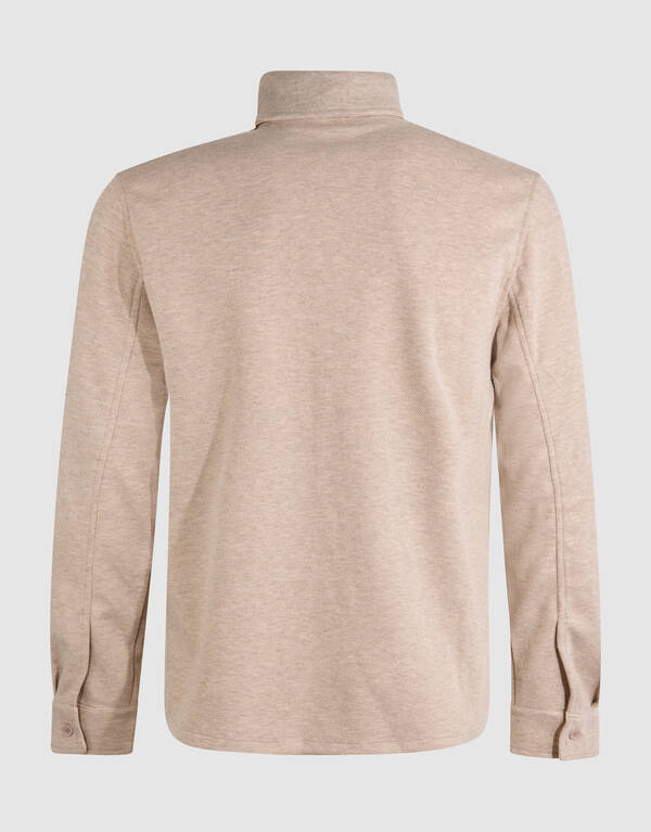 Weiches Overshirt Sand SHOEBY MEN