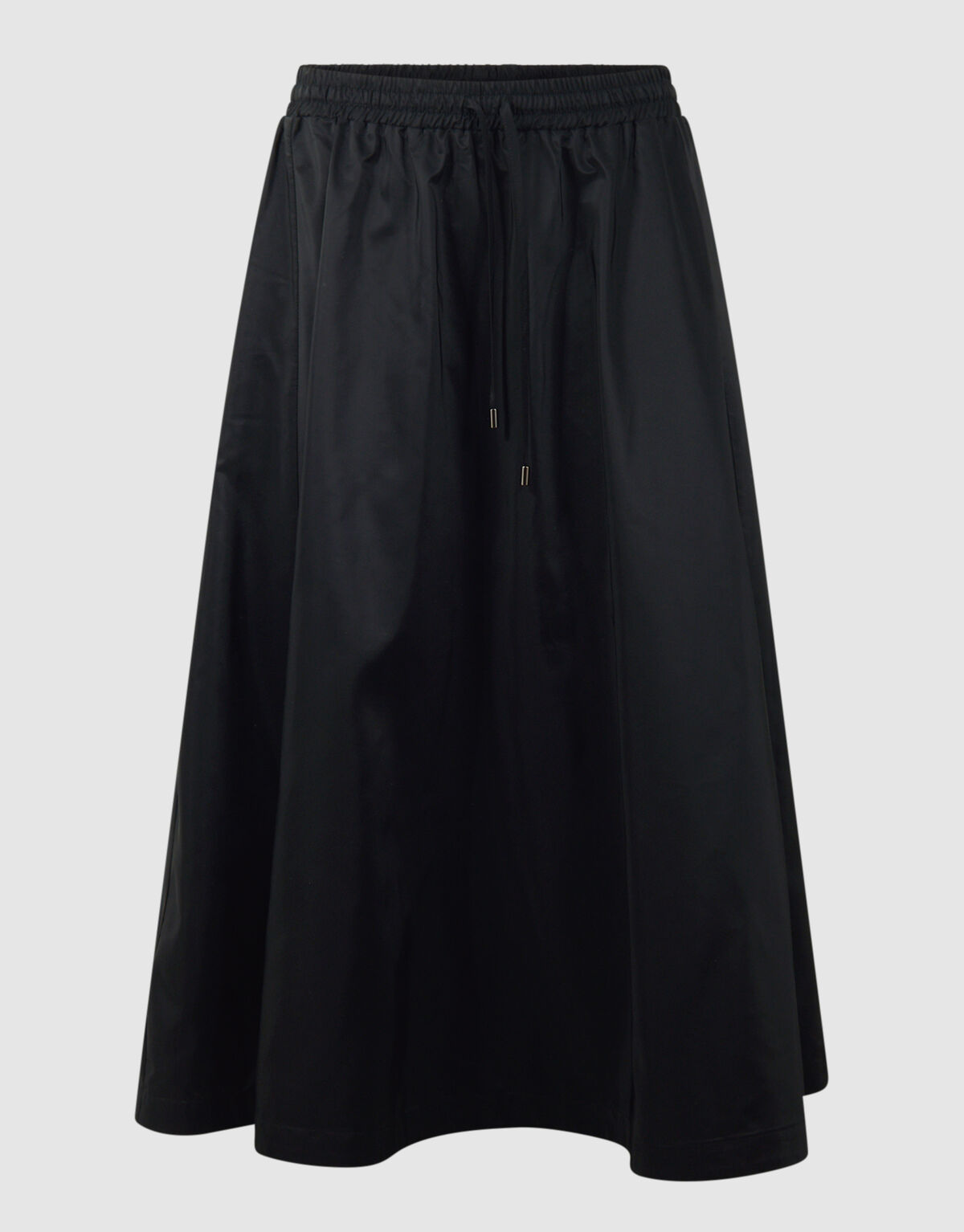 Weit geschnittener sportlicher Maxi-Rock Schwarz SHOEBY WOMEN