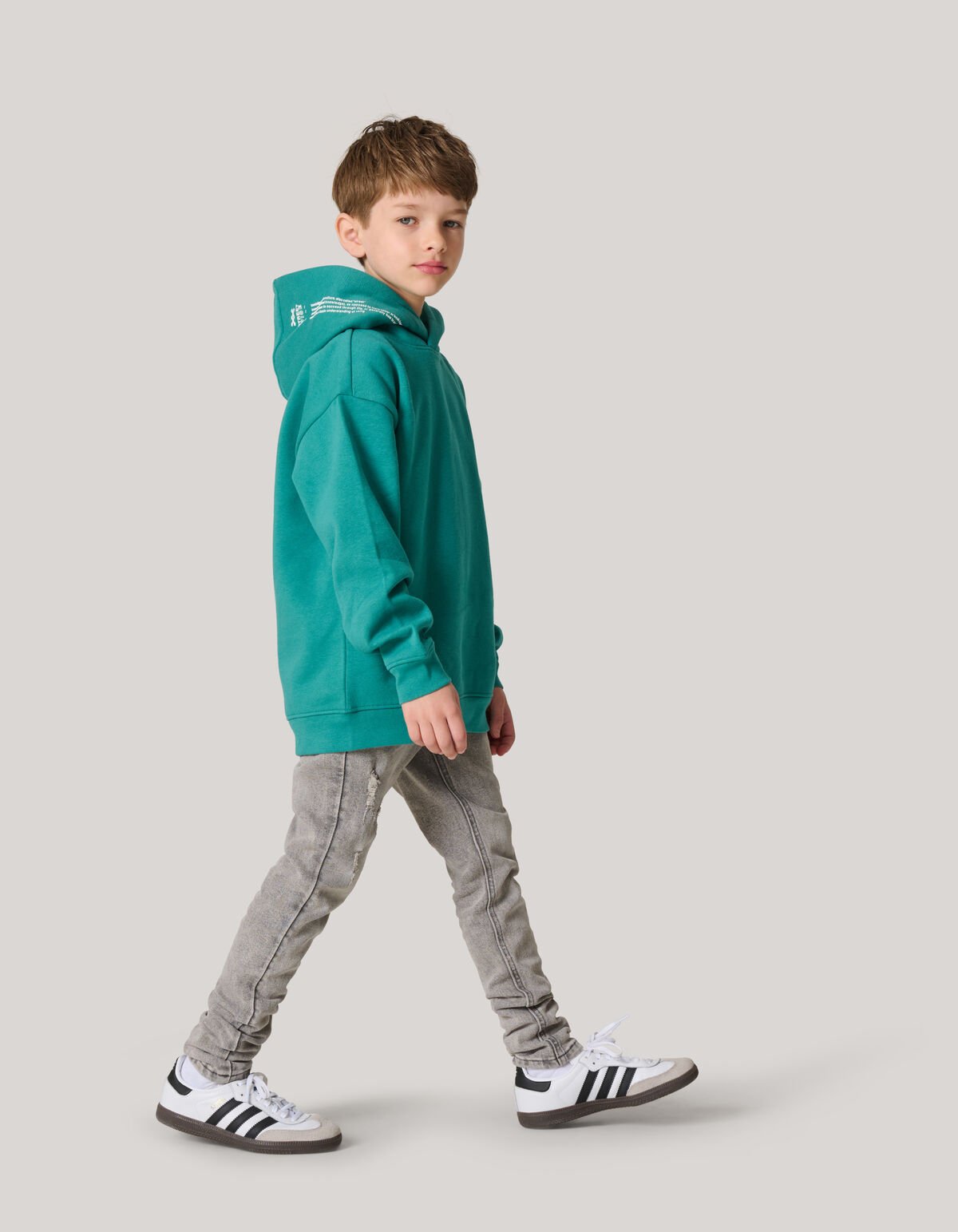 Artwork Hoodie Grün SHOEBY BOYS