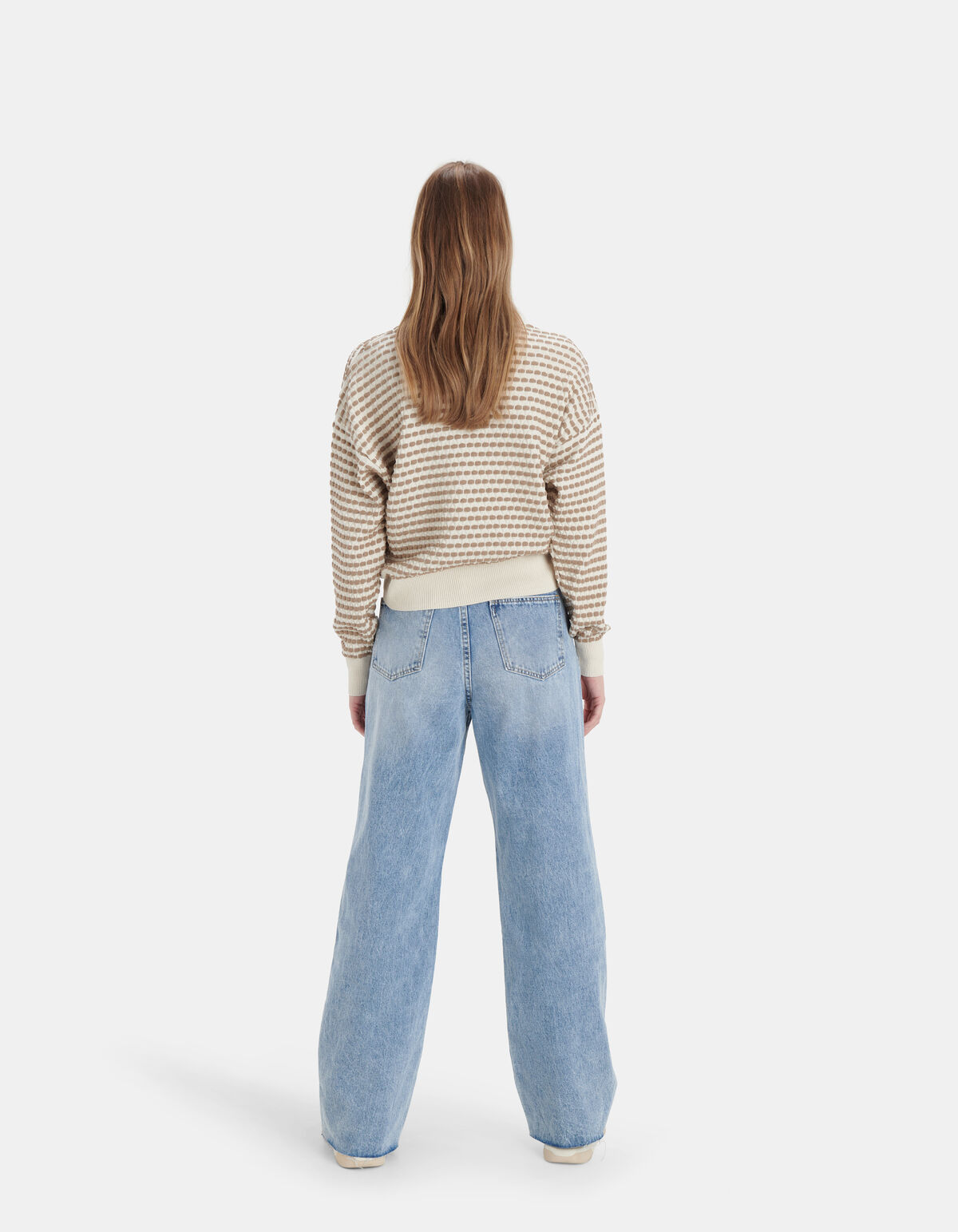 Zweifarbiger Pullover EKSEPT