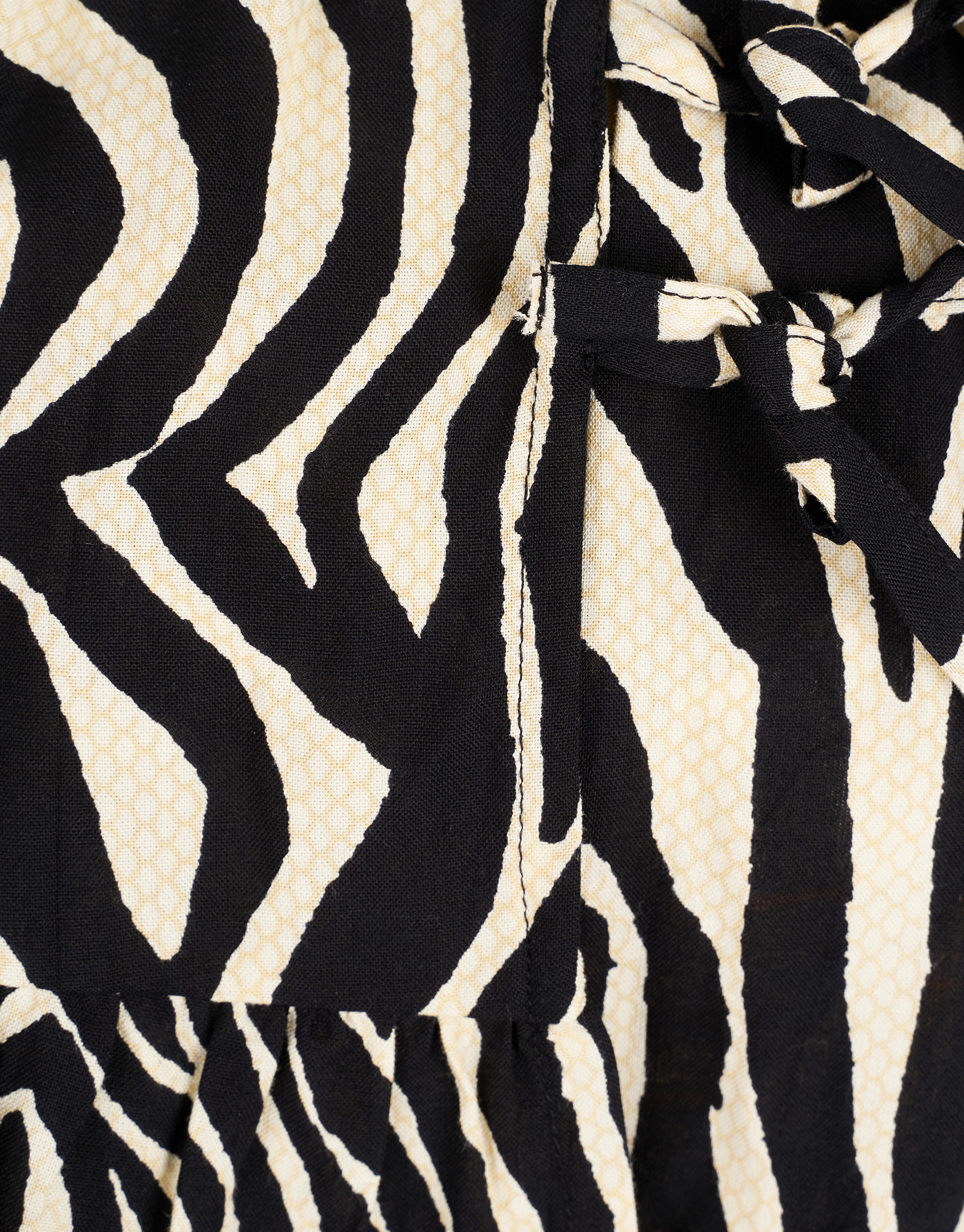 Zebra Skort Schwarz/ Off-white SHOEBY GIRLS