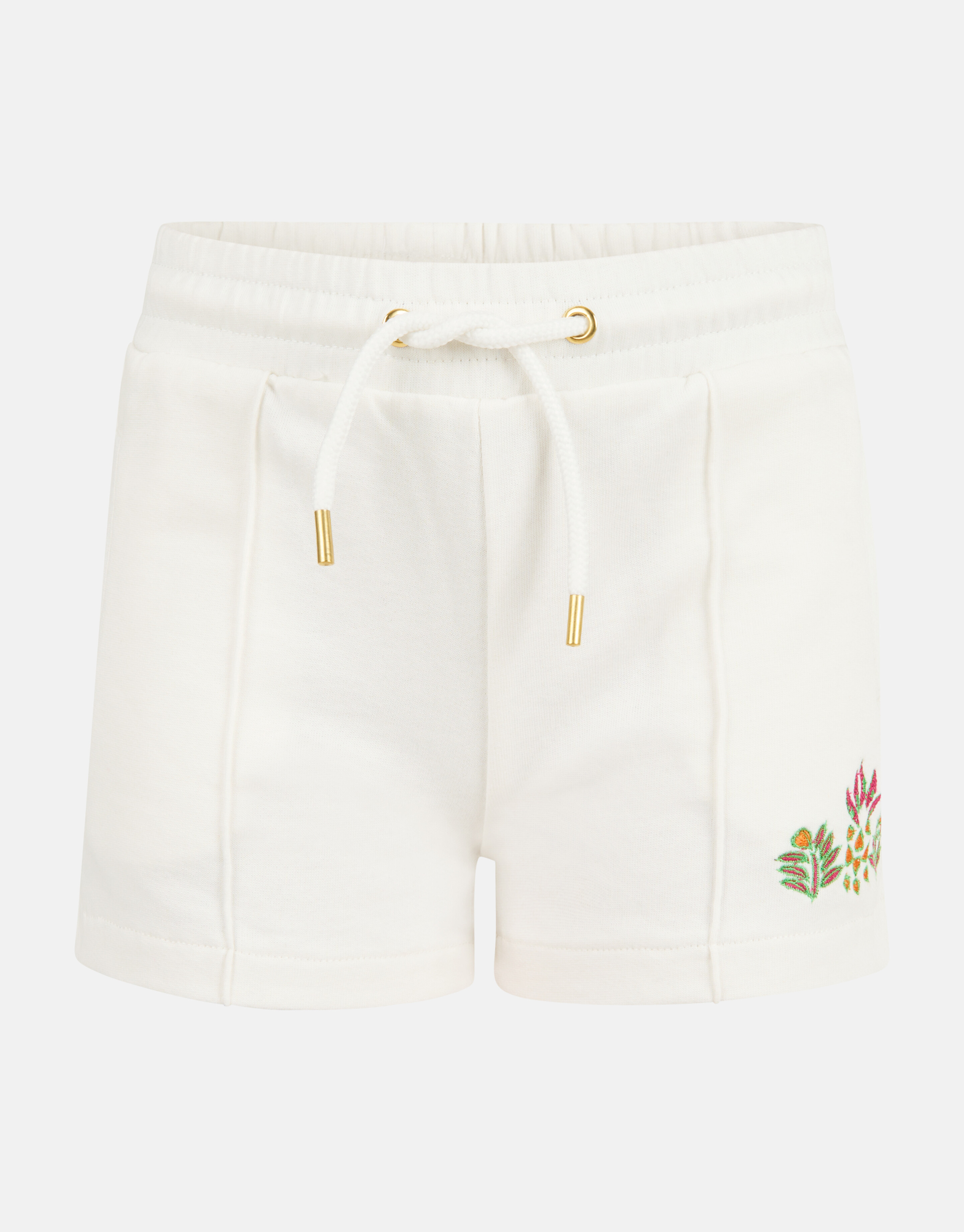 Bestickte Shorts Off White SHOEBY GIRLS