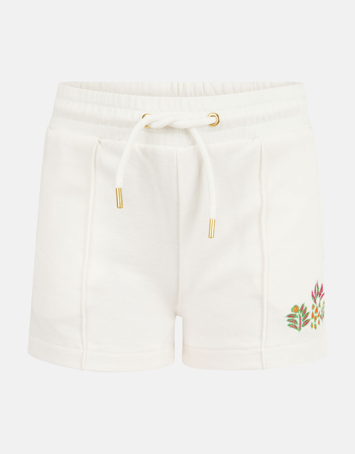 Bestickte Shorts Off White SHOEBY GIRLS