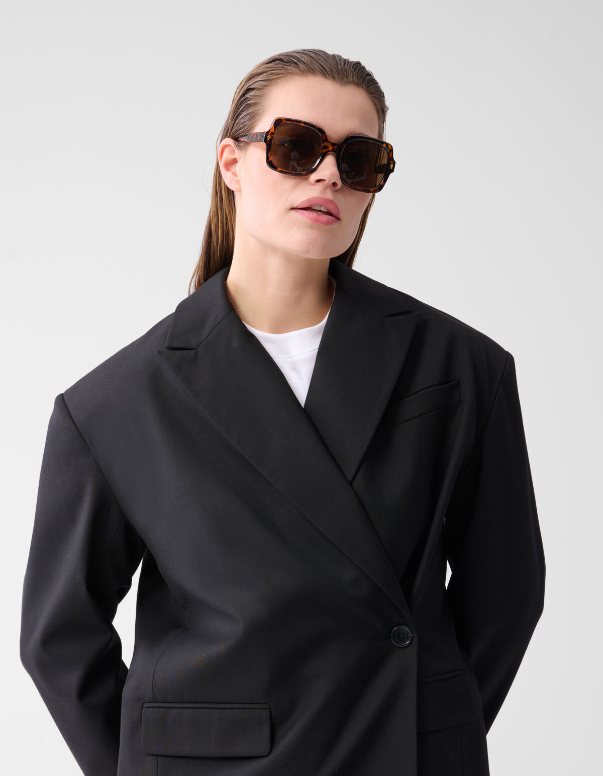 Leoparden-Sonnenbrille Braun SHOEBY ACCESSOIRES